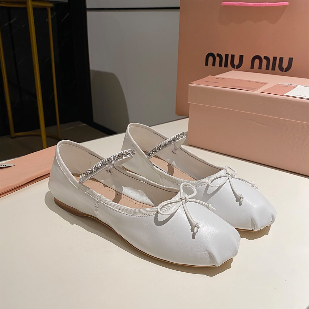 MiuMiu Leather ballerinas - Top Club