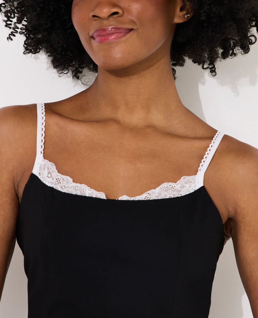Pimkie Débardeur en tissu stretch avec dentelle