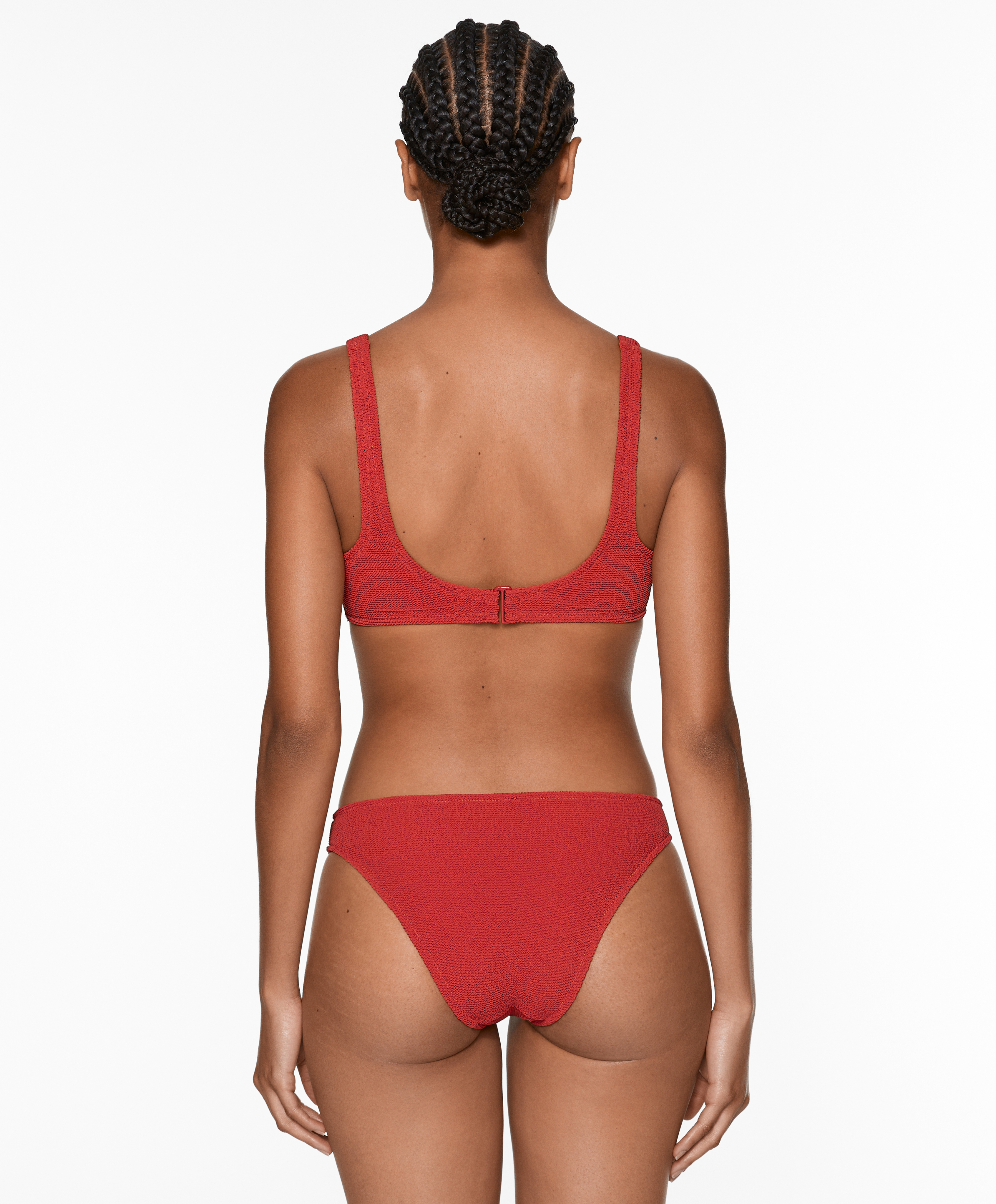OYSHO Medium-coverage crinkle bikini briefs