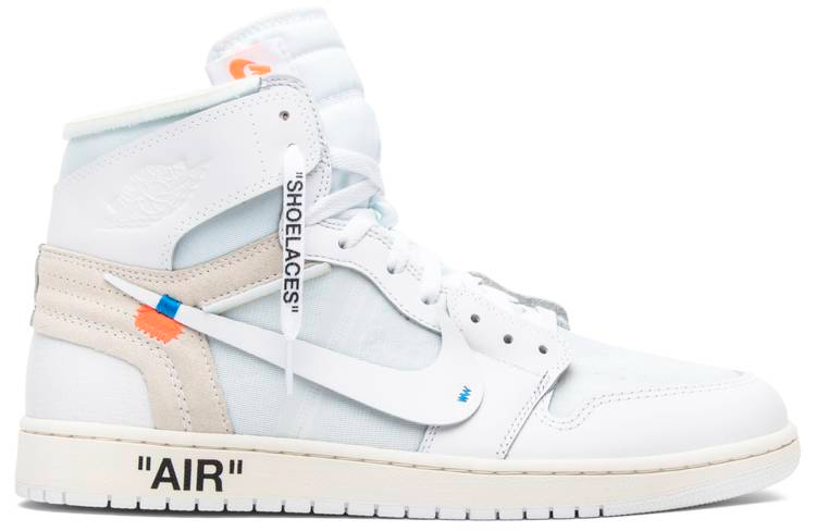 Off-White x Air Jordan 1 Retro High OG  White  2018 AQ0818-100 - Sneaker Replica Workshop