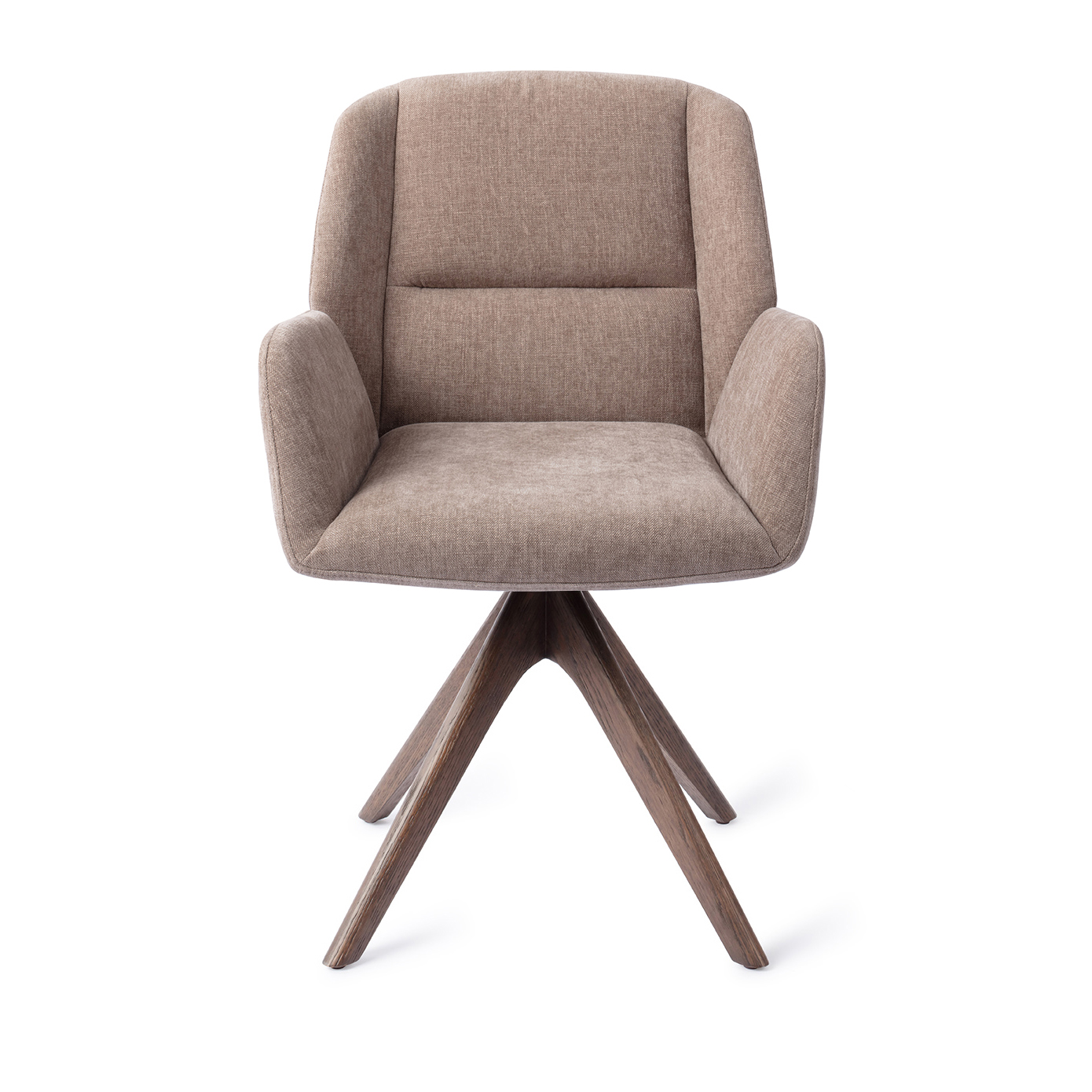 Eetkamerstoel Myoko revolve walnut greystones