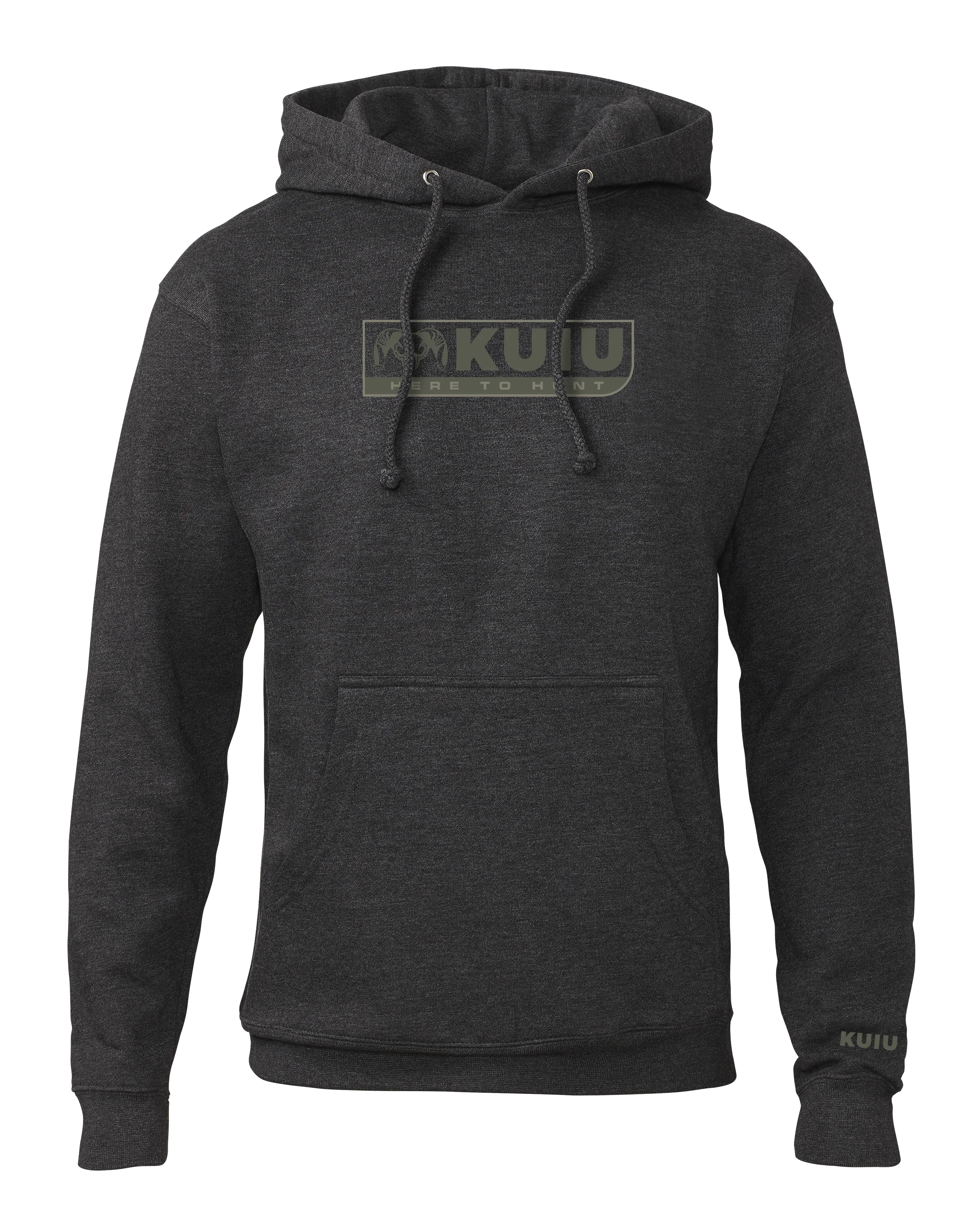 Outlet KUIU Here to Hunt Hoodie | Charcoal