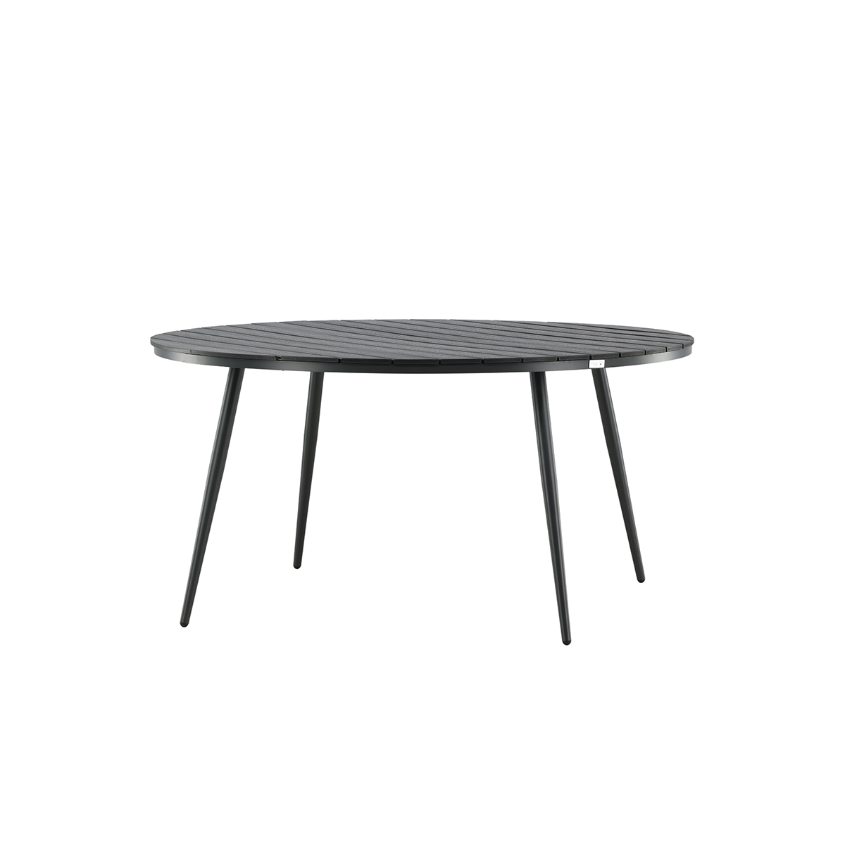 Tuintafel Aaron polywood zwart Zwart