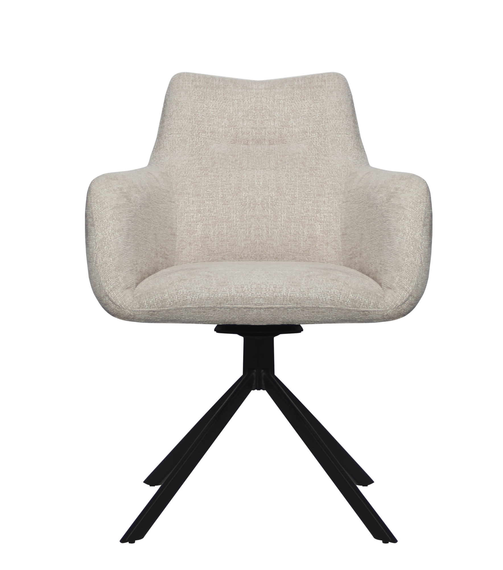 Draaistoel Dirk beige
