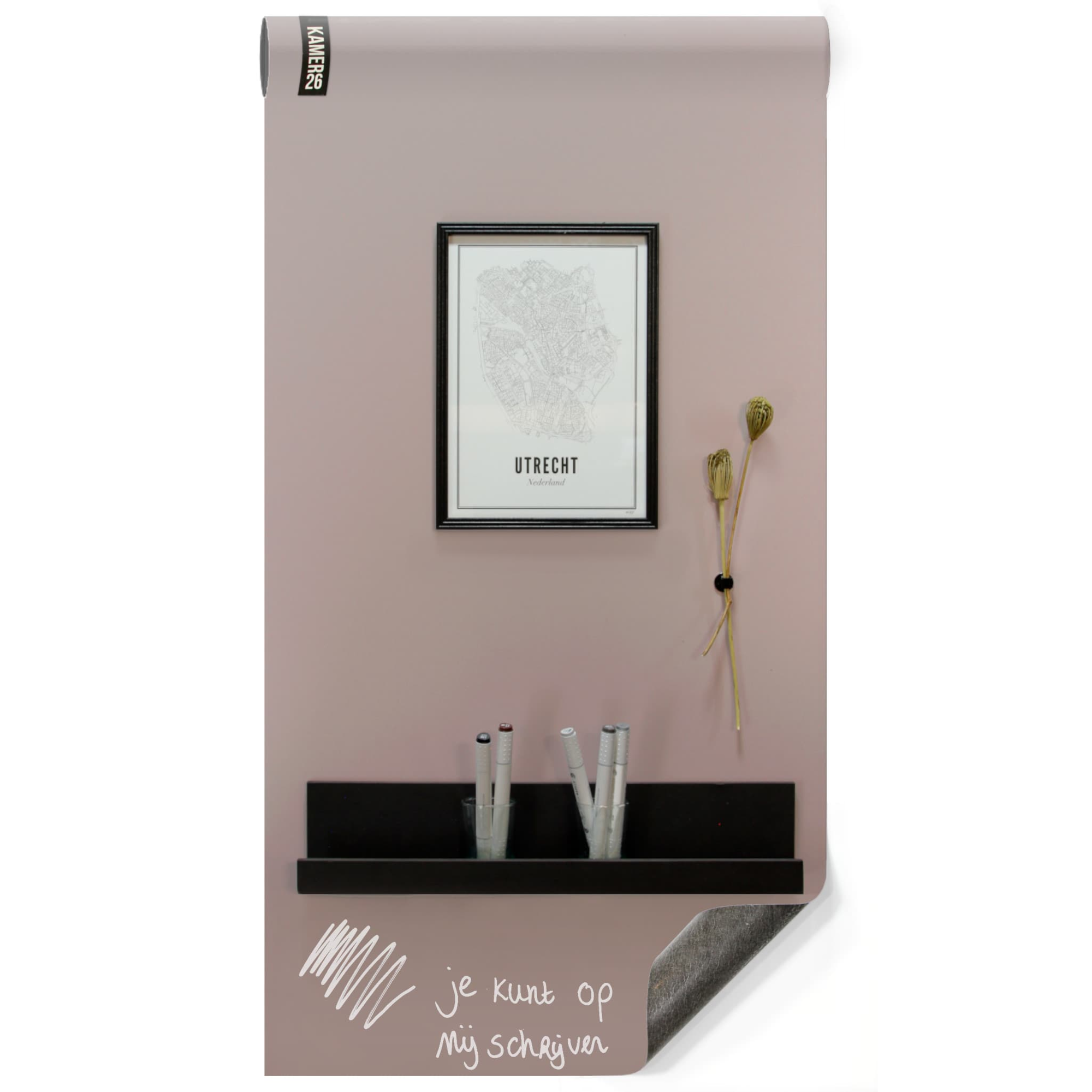 Magneetbehang luxe – krijtbord heartwood 100x250 cm