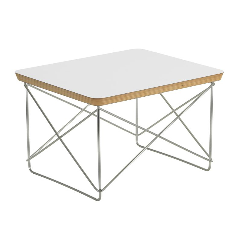 Bijzettafel LTR HPL white