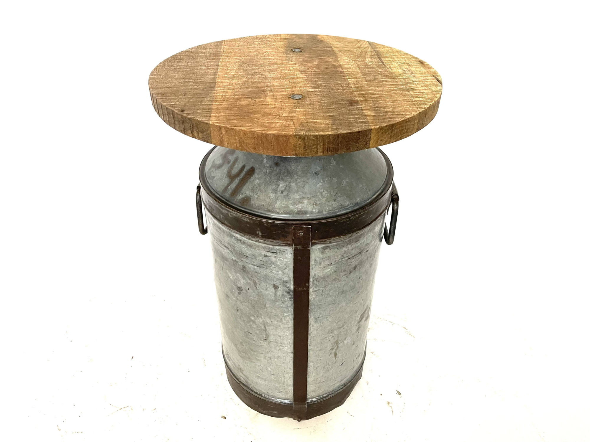 Milkcan table