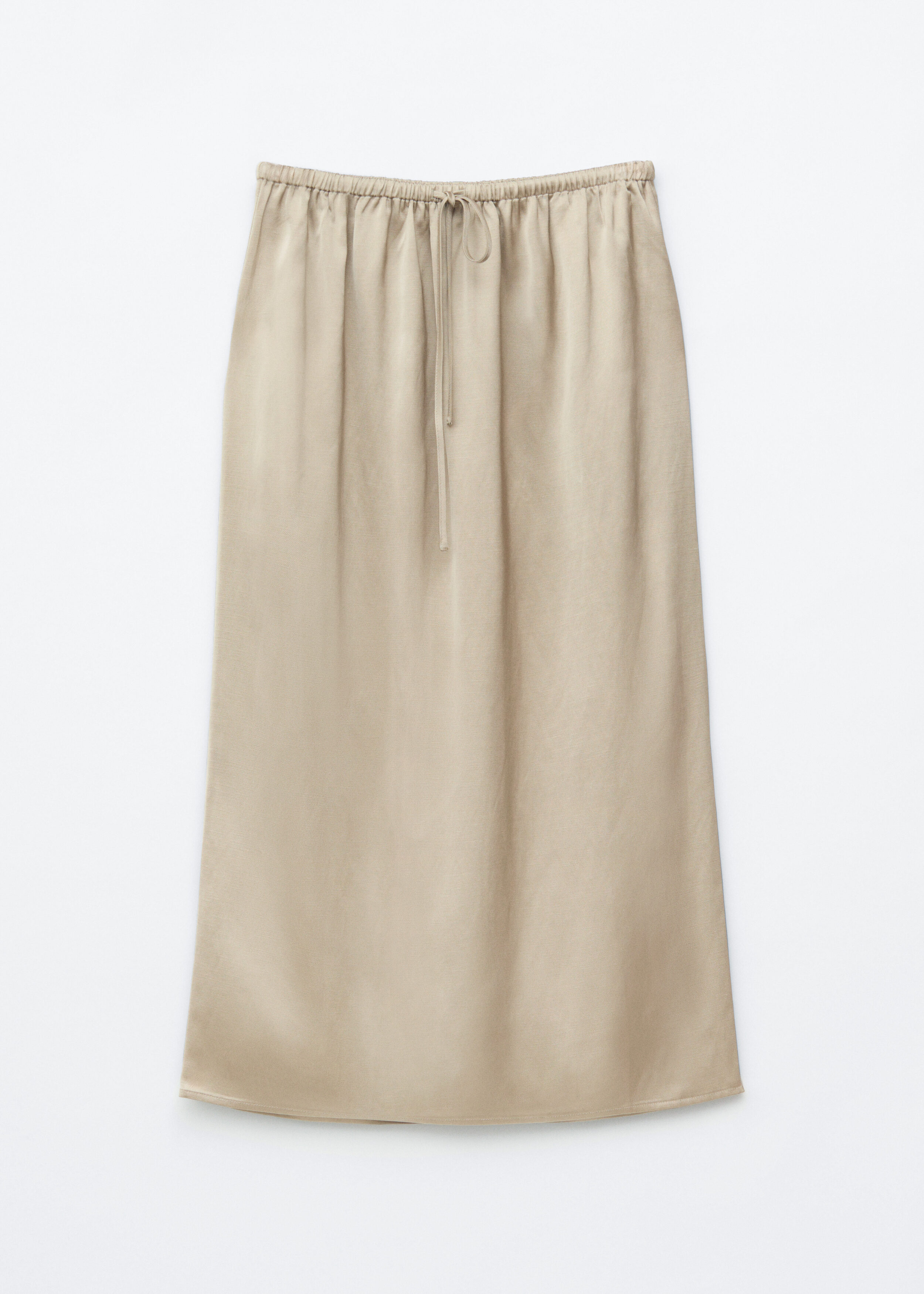 & Other Stories DRAWSTRING MIDI SKIRT