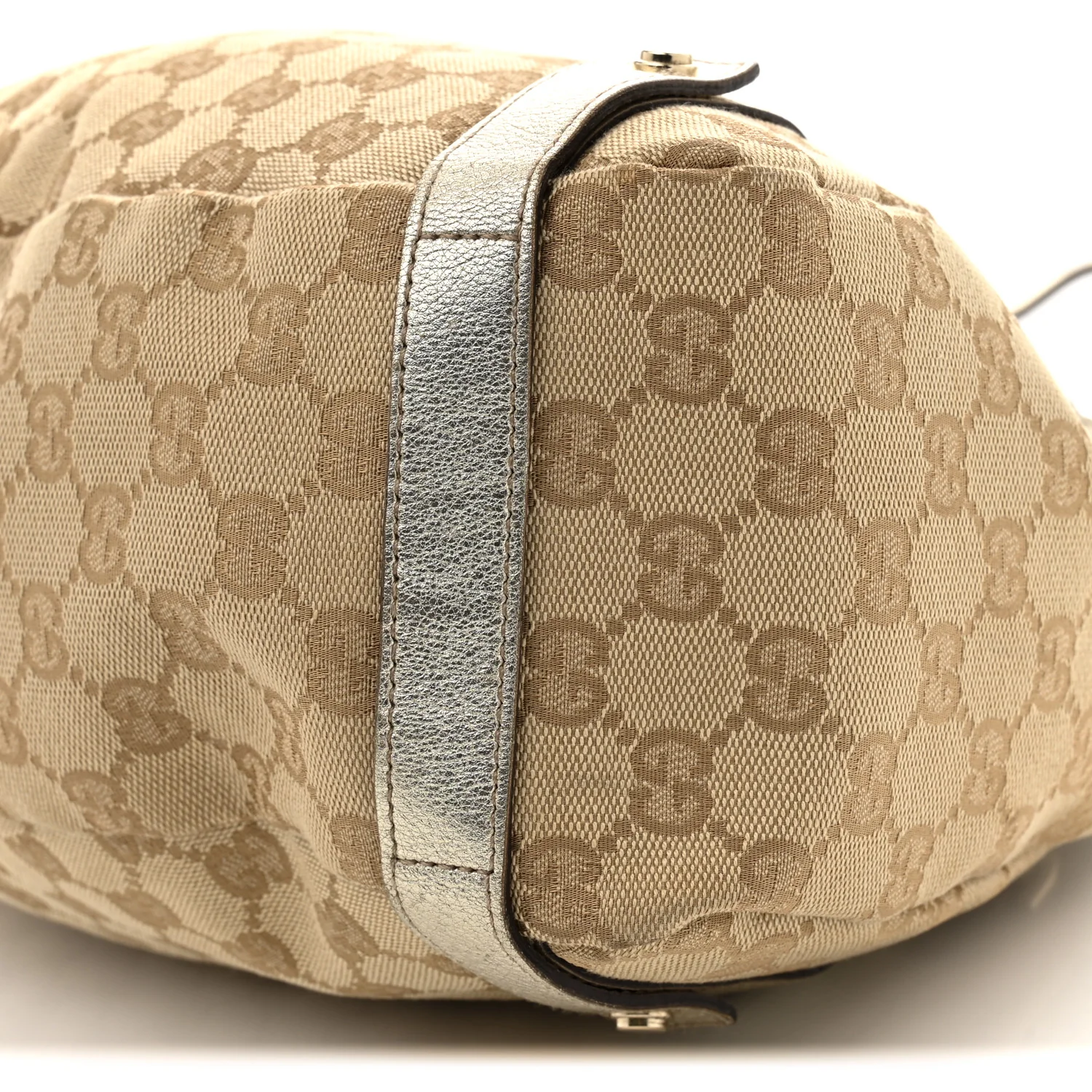 Monogram Medium Abbey Shoulder Bag Gold - Top Club