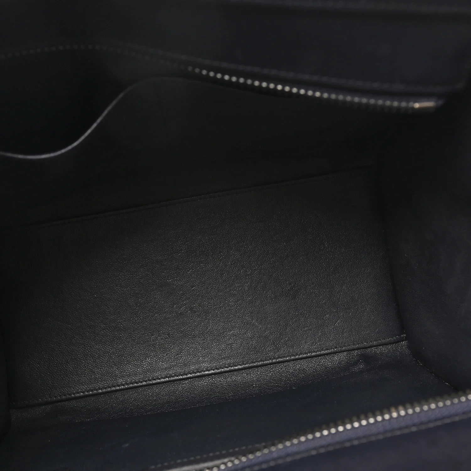 Baby Grained Calfskin Nubuck Micro Tri-Color Luggage White - Top Club