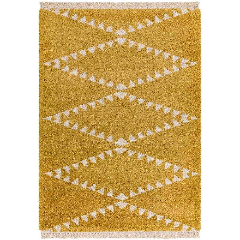 Vloerkleed Rocco Mustard 200x290 cm