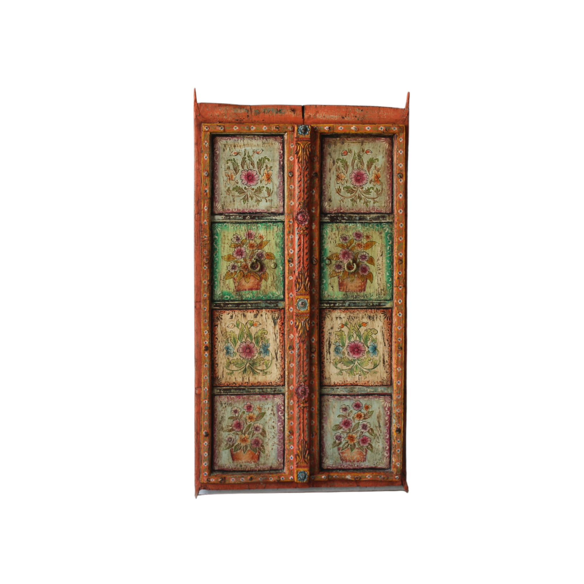 Malhar - Antiek Teakhouten Deur Paneel 165cm