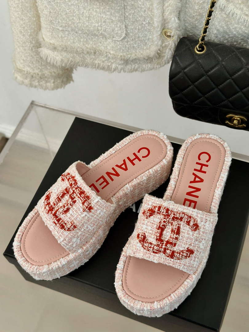 Chanel Women's fashion Knitwear Slippers C88104 - Sneaker Replica Workshop