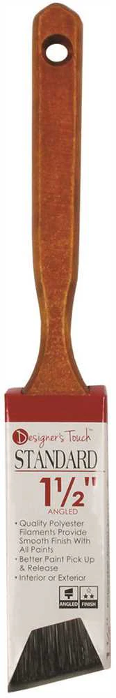 Designer Touch&trade; Standard Angular Brush, 1-1-2 In. - CPC Painting, Inc.