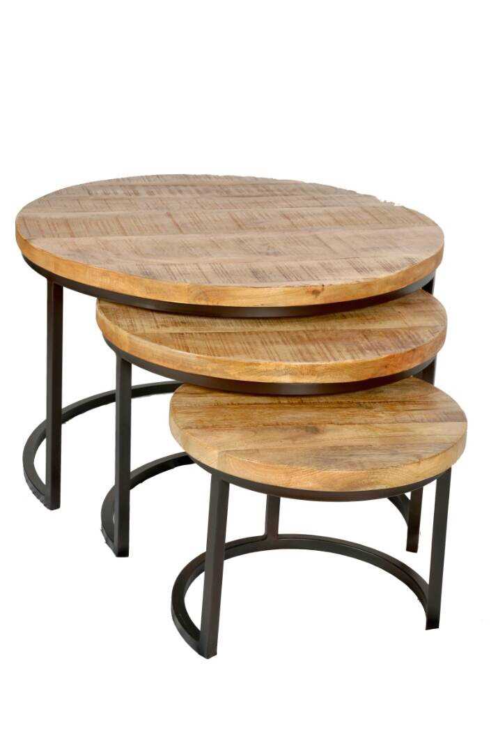 Salontafel boksel set 3 Salontafel boksel set van 3