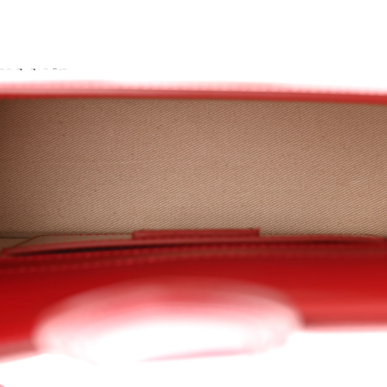 Glazed Calfskin Le Grand Bambino Red - Top Club