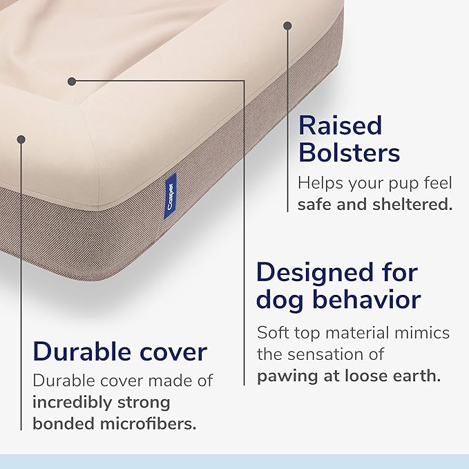 Casper Dog Bed - Sand