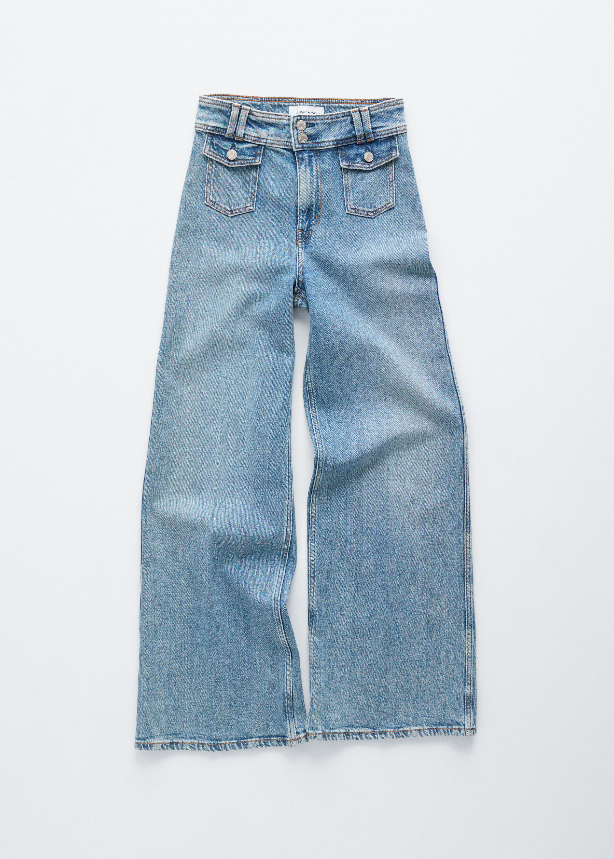 & Other Stories PRESS-CREASE FLARED JEANS