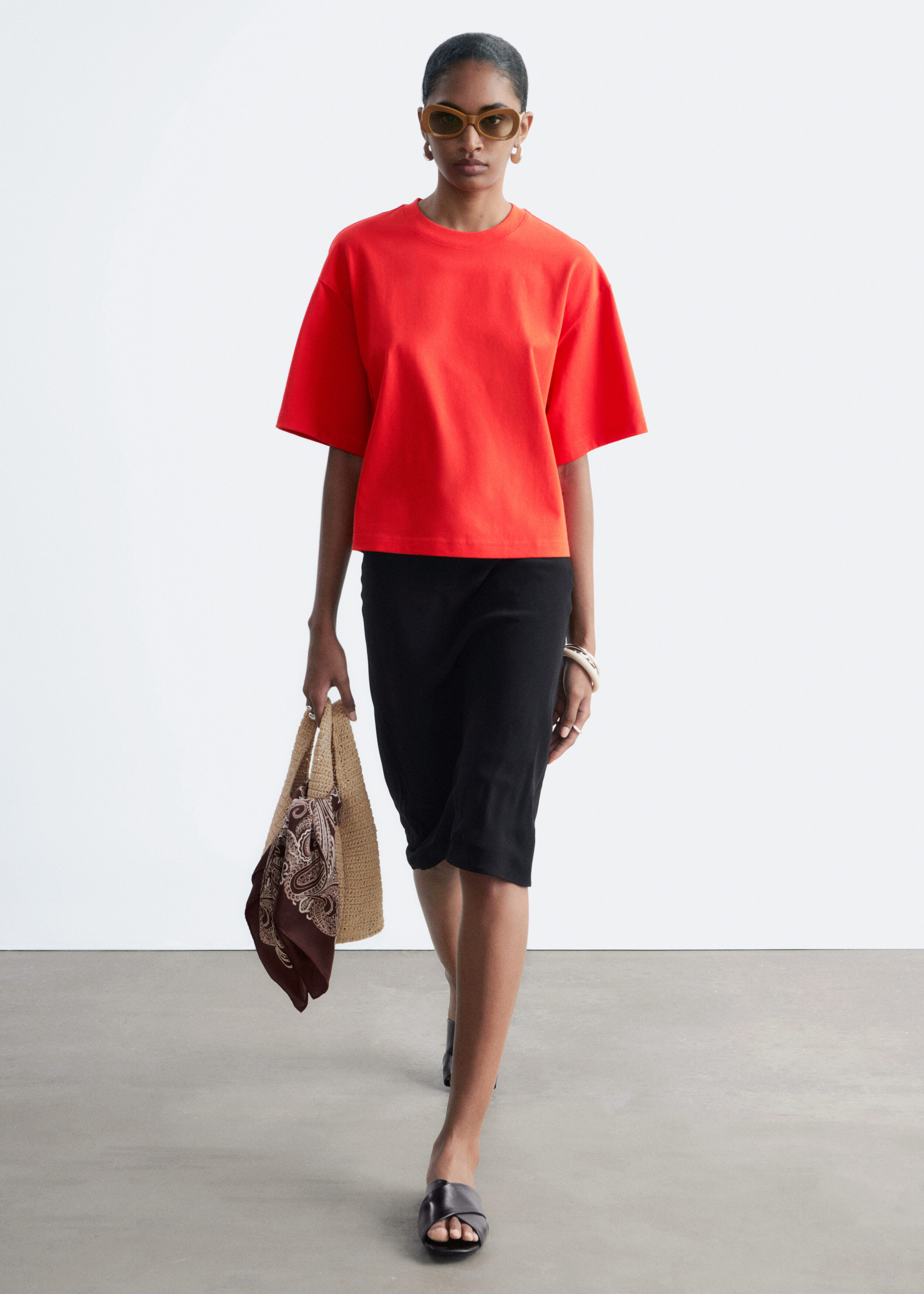 & Other Stories BOXY T-SHIRT