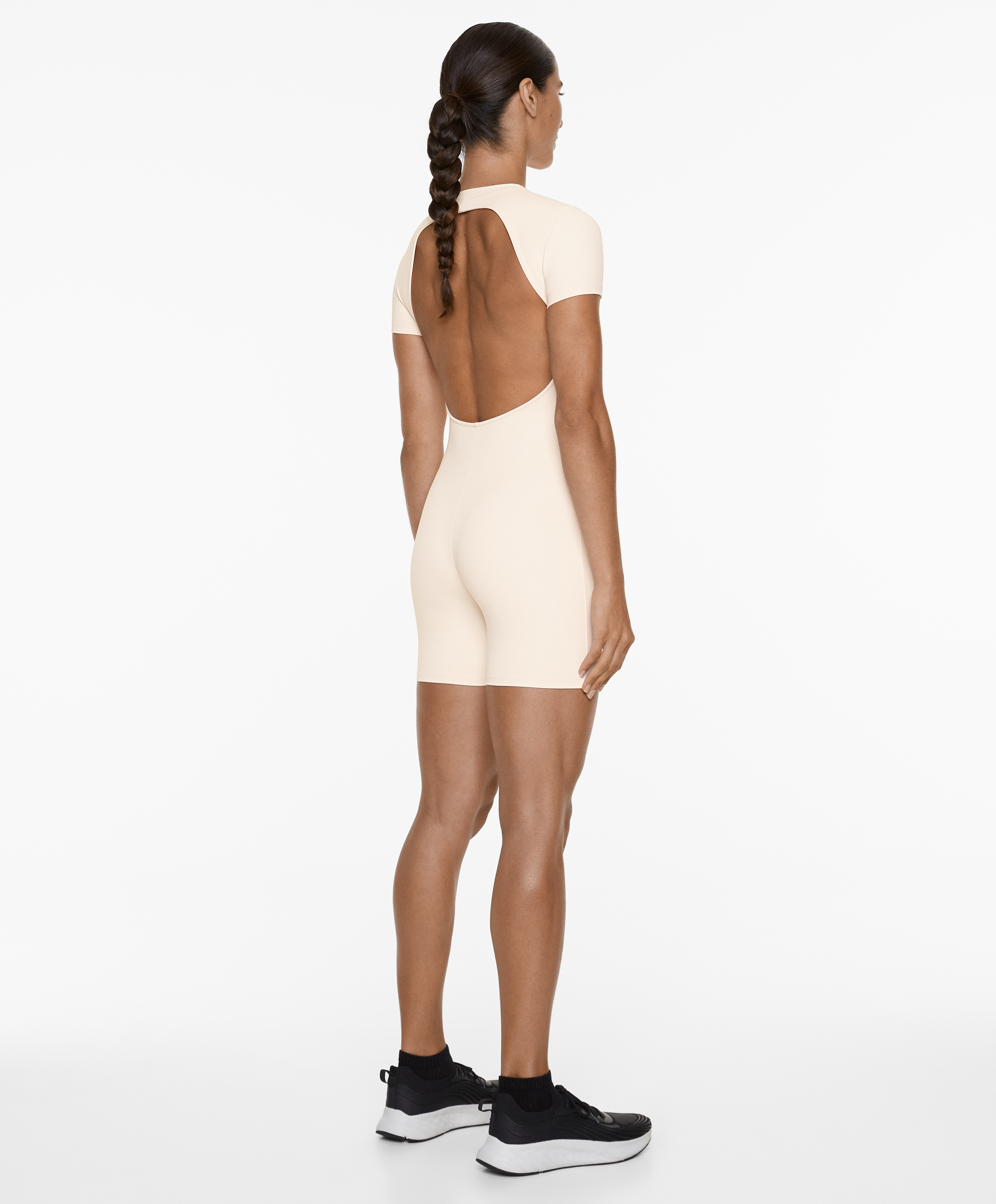 OYSHO Open-back Comfortlux short jumpsuit