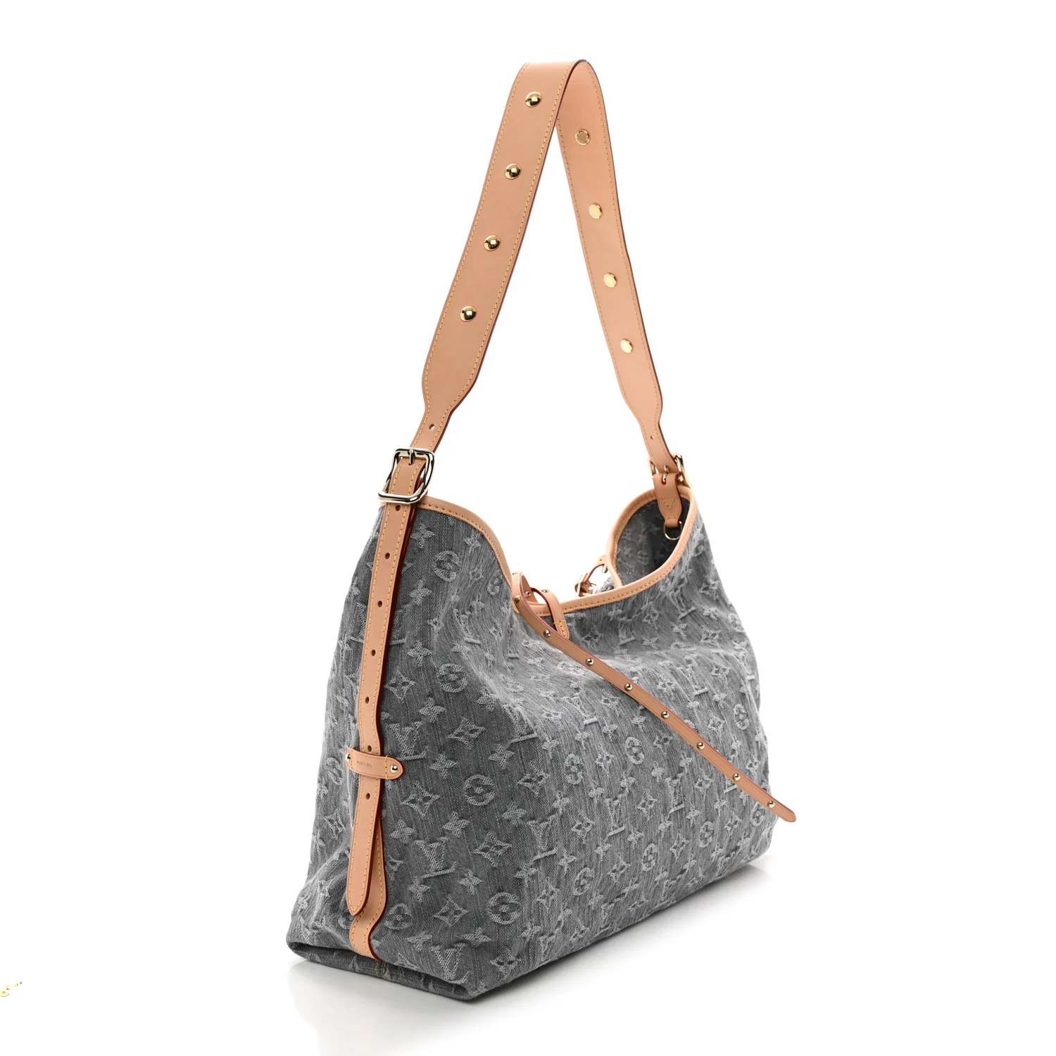 Monogram Denim CarryAll MM Washed Grey - Top Club