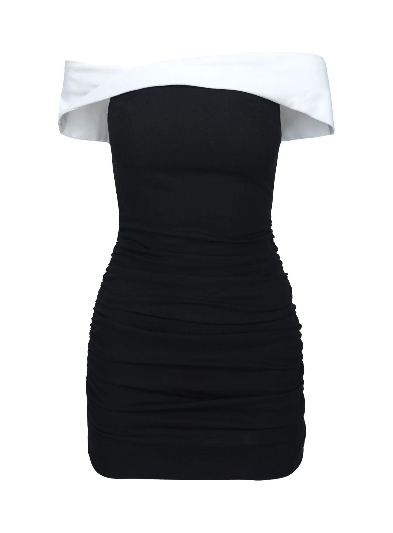 Marcia Mini Dress Black / White