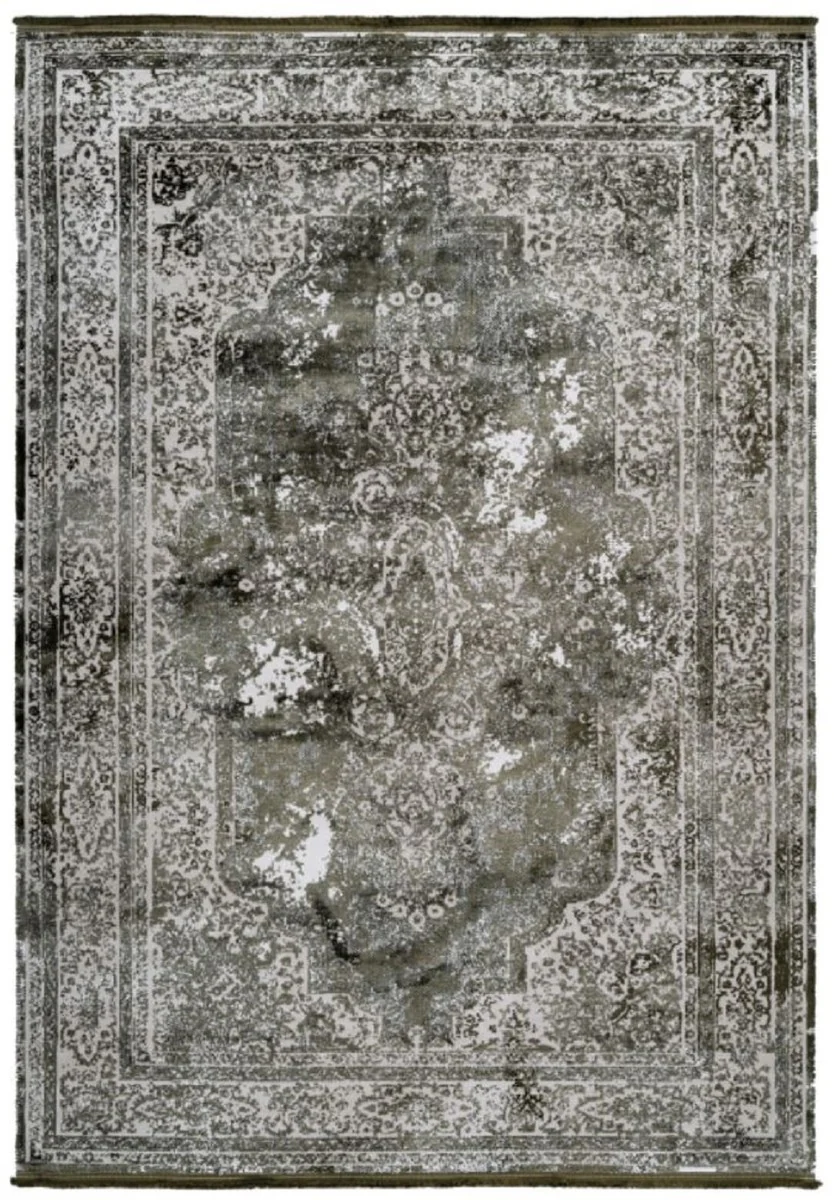 Vintage Green Rug - Various Sizes - Rectangular Rug in a Vintage Look - Living Room Decoration Accessories