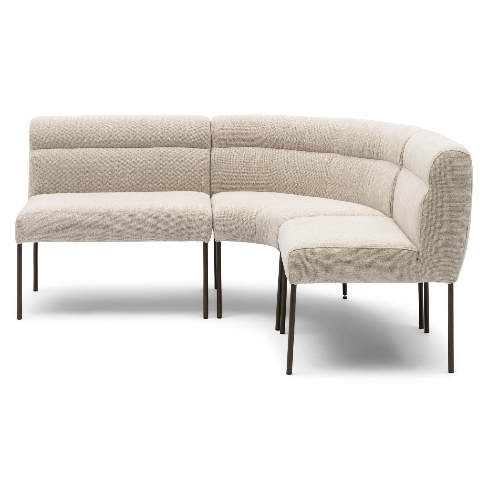 Eetkamerbank Mia sneak beige 80 cm