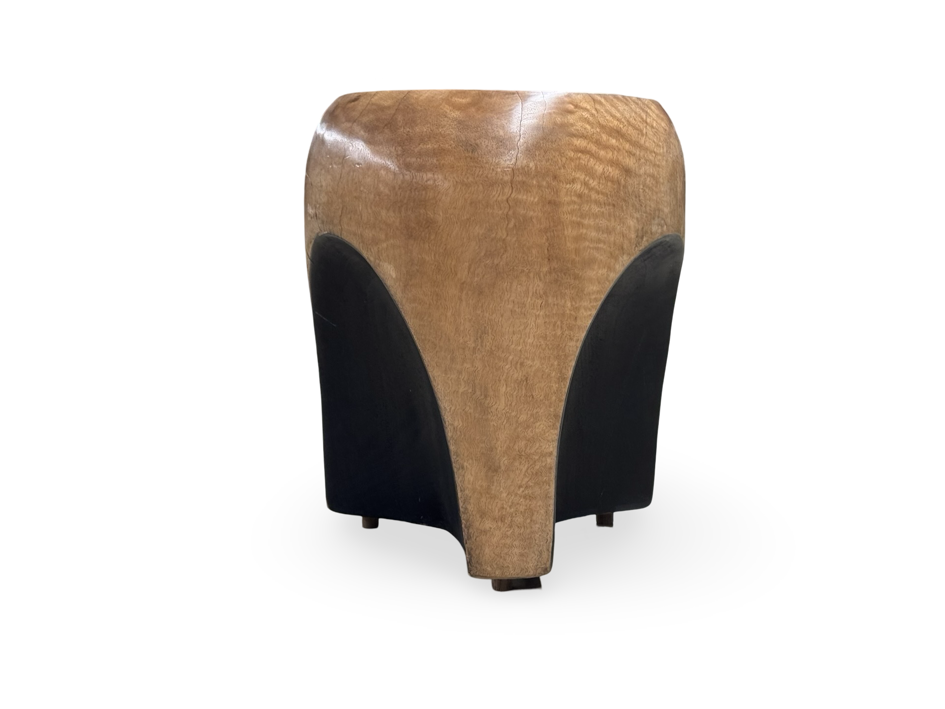Bijzettafel blond/bruin unieke