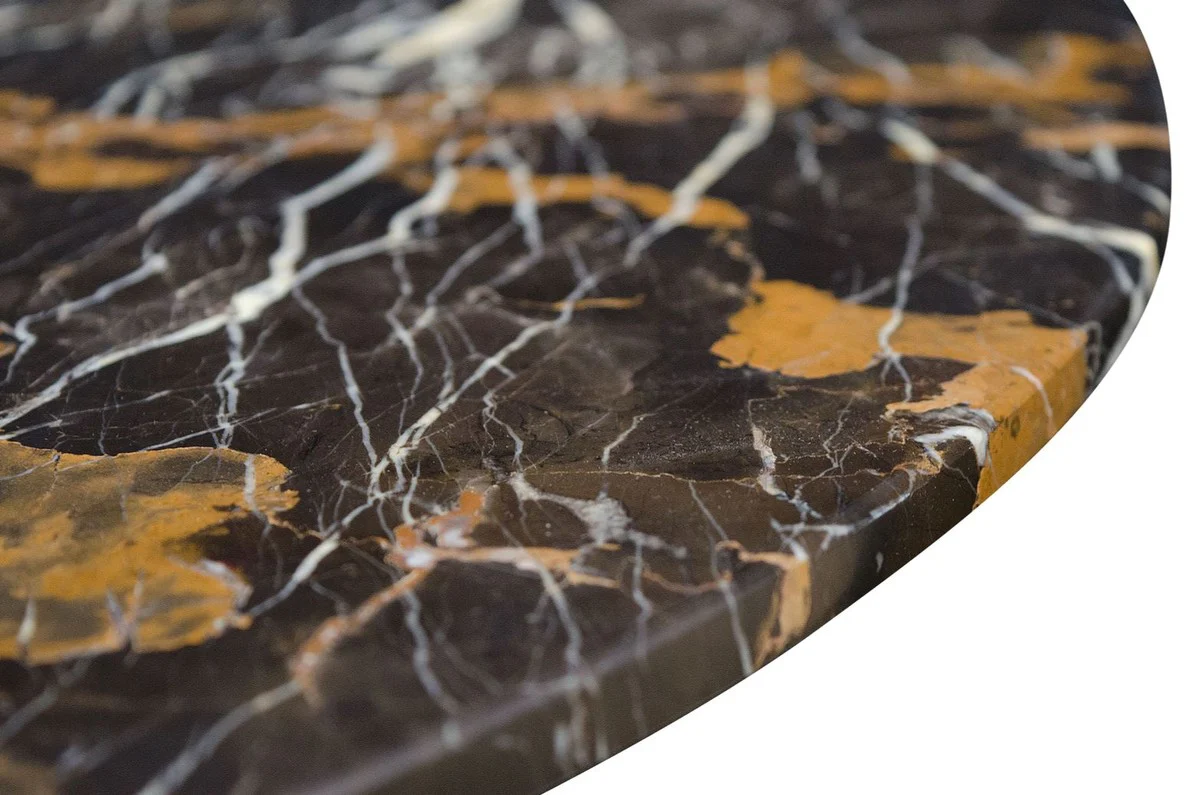 Luxury coffee table black Ø 70 x H. 40 cm - luxury living room furniture
