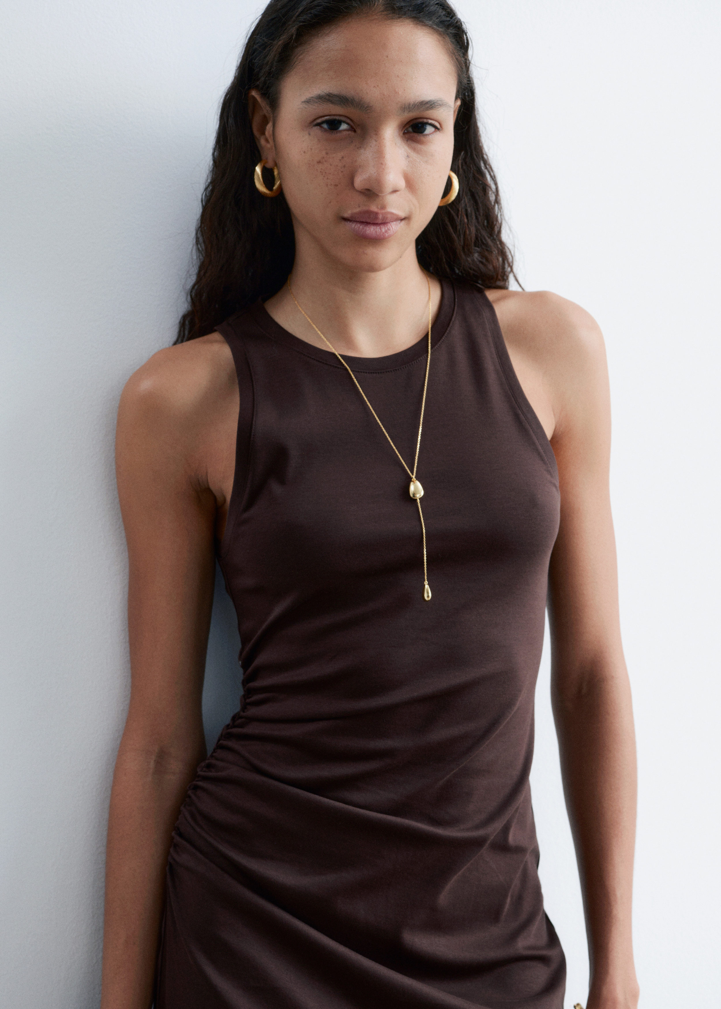 & Other Stories LONG PENDANT NECKLACE