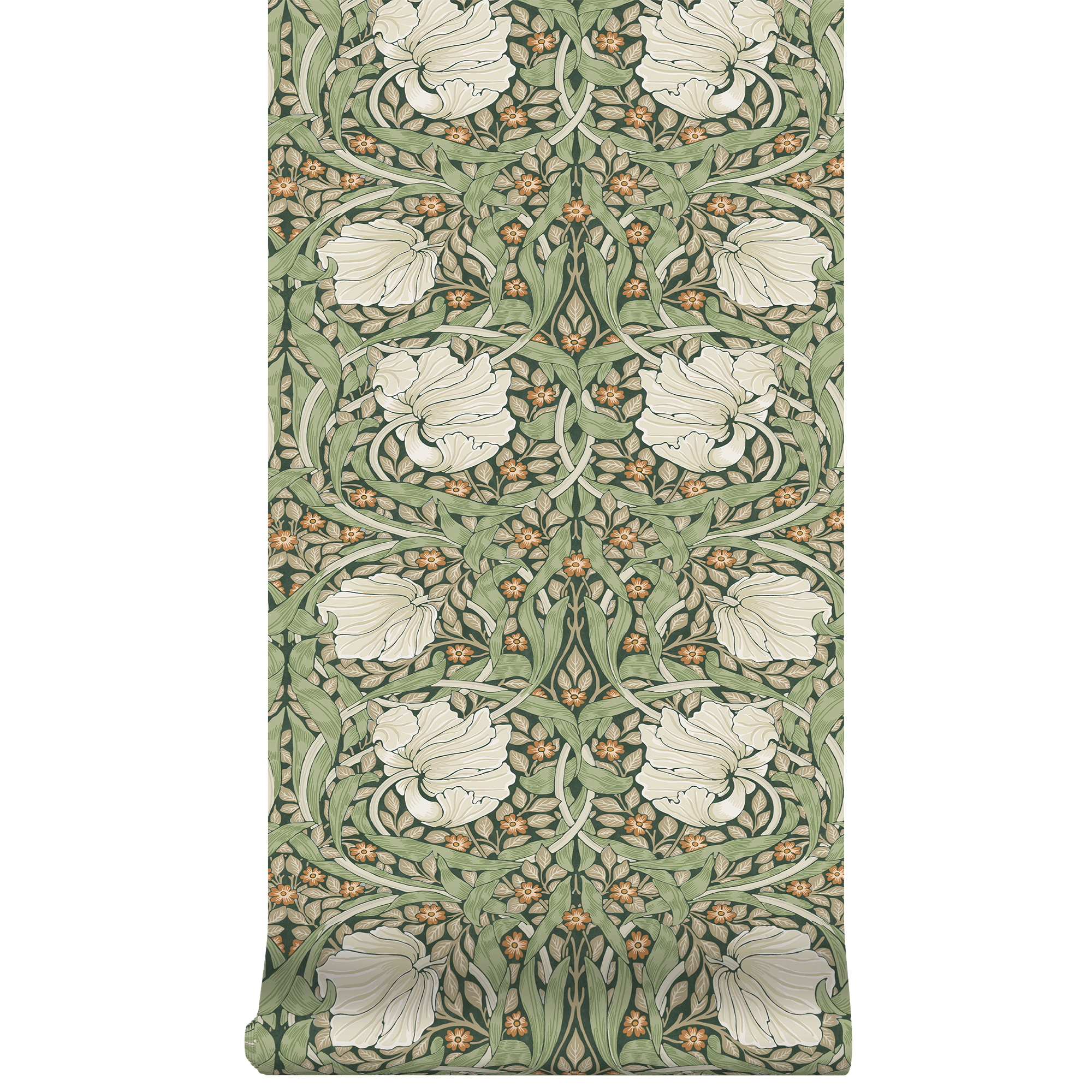 Vliesbehang pimpernel green