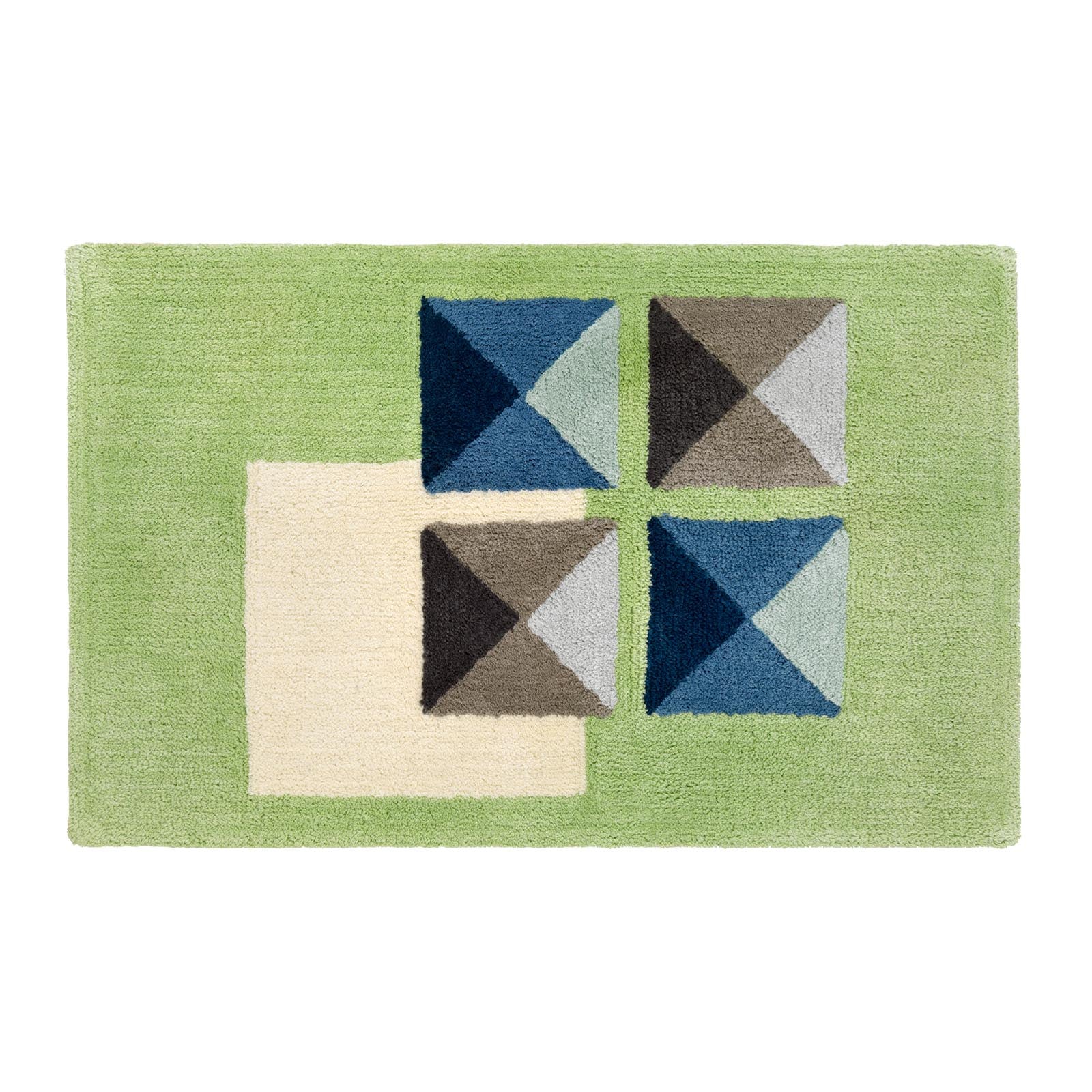 Tappeto Arredo In Cotone Empire 70X110 Green Carrara