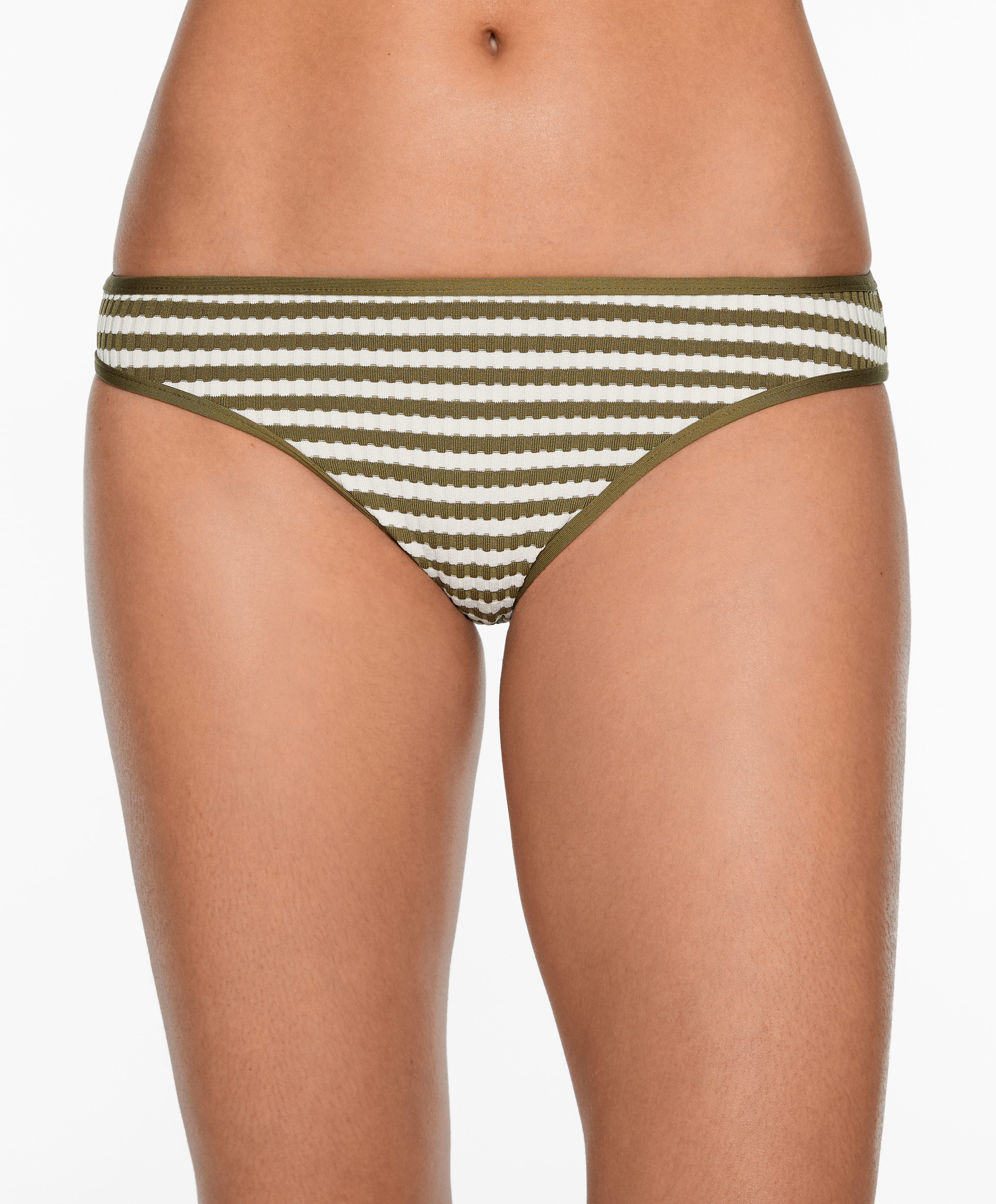 OYSHO Textured stripe classic bikini briefs