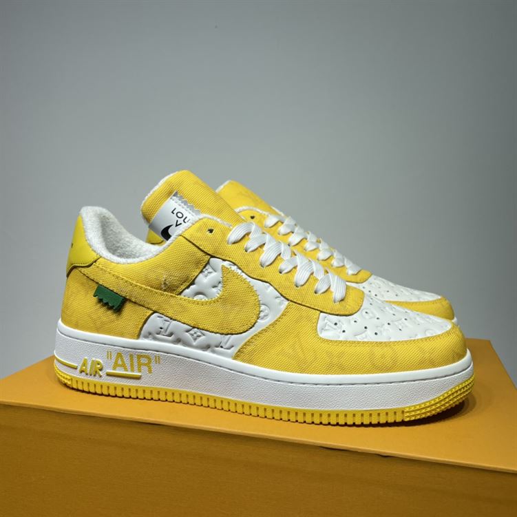 LOUIS VUITTON X NIKE AIR FORCE 1 LOW-TOP SNEAKERS   LVS139 - Sneaker Replica Workshop