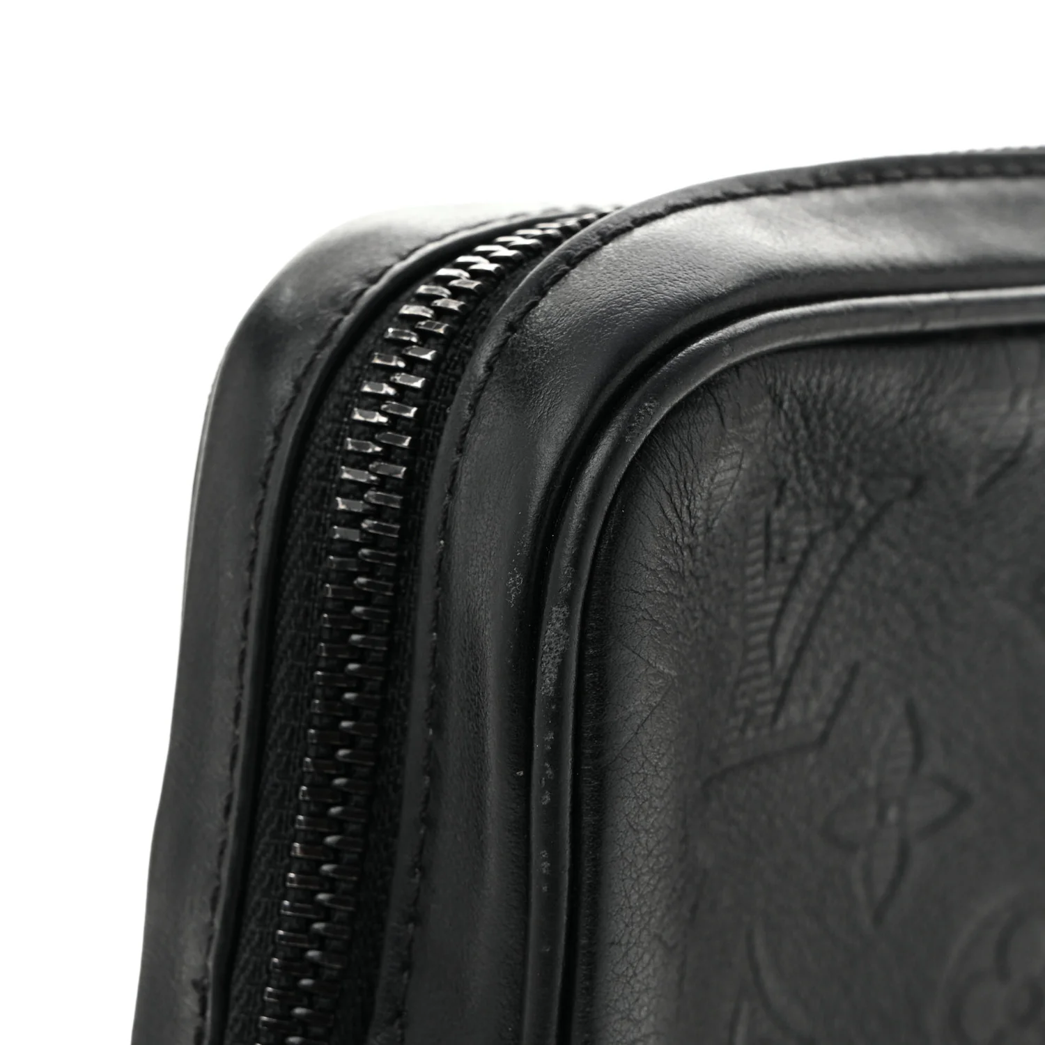 Calfskin Monogram Shadow Danube PM Black - Top Club