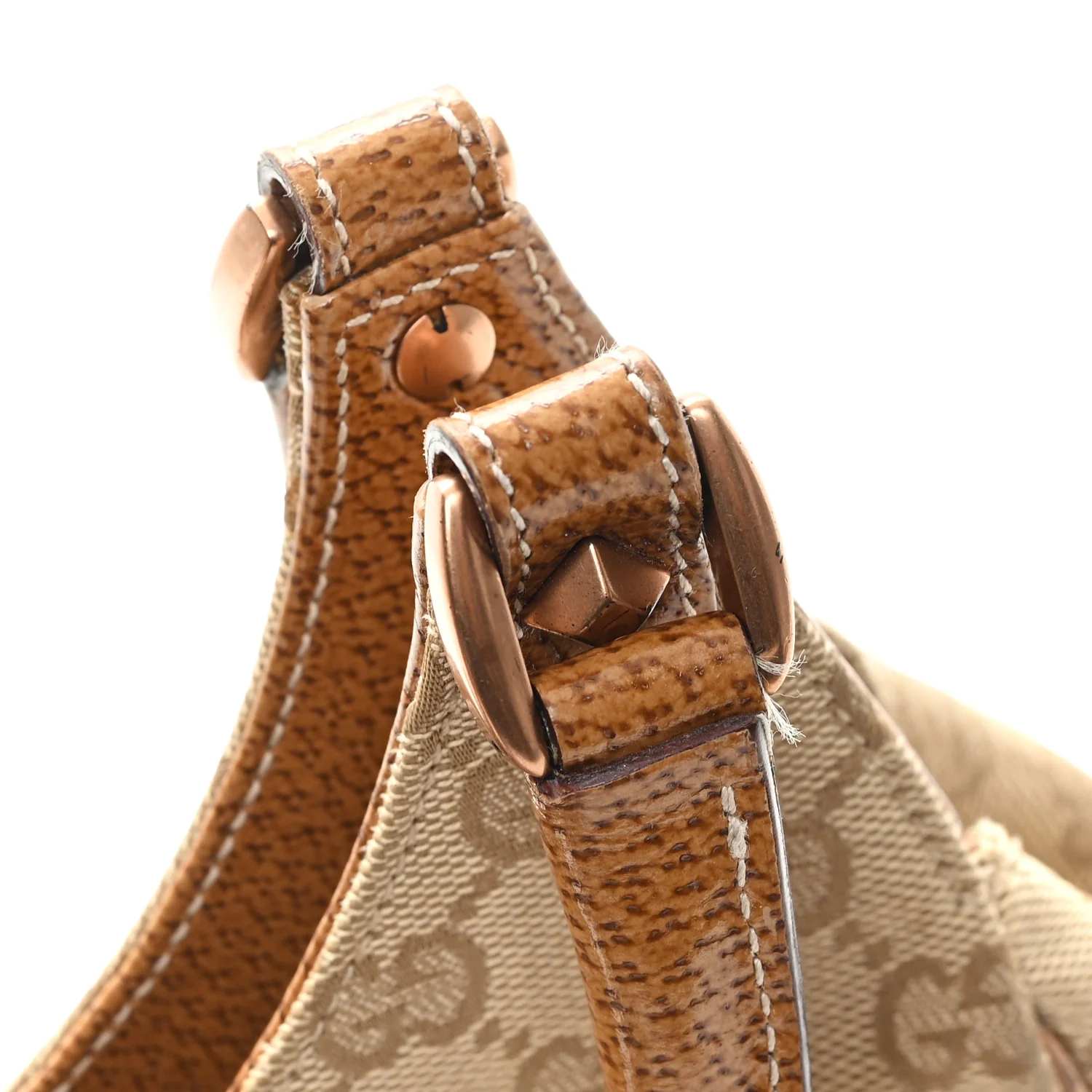 Monogram Calfskin Bardot Shoulder Bag - Top Club