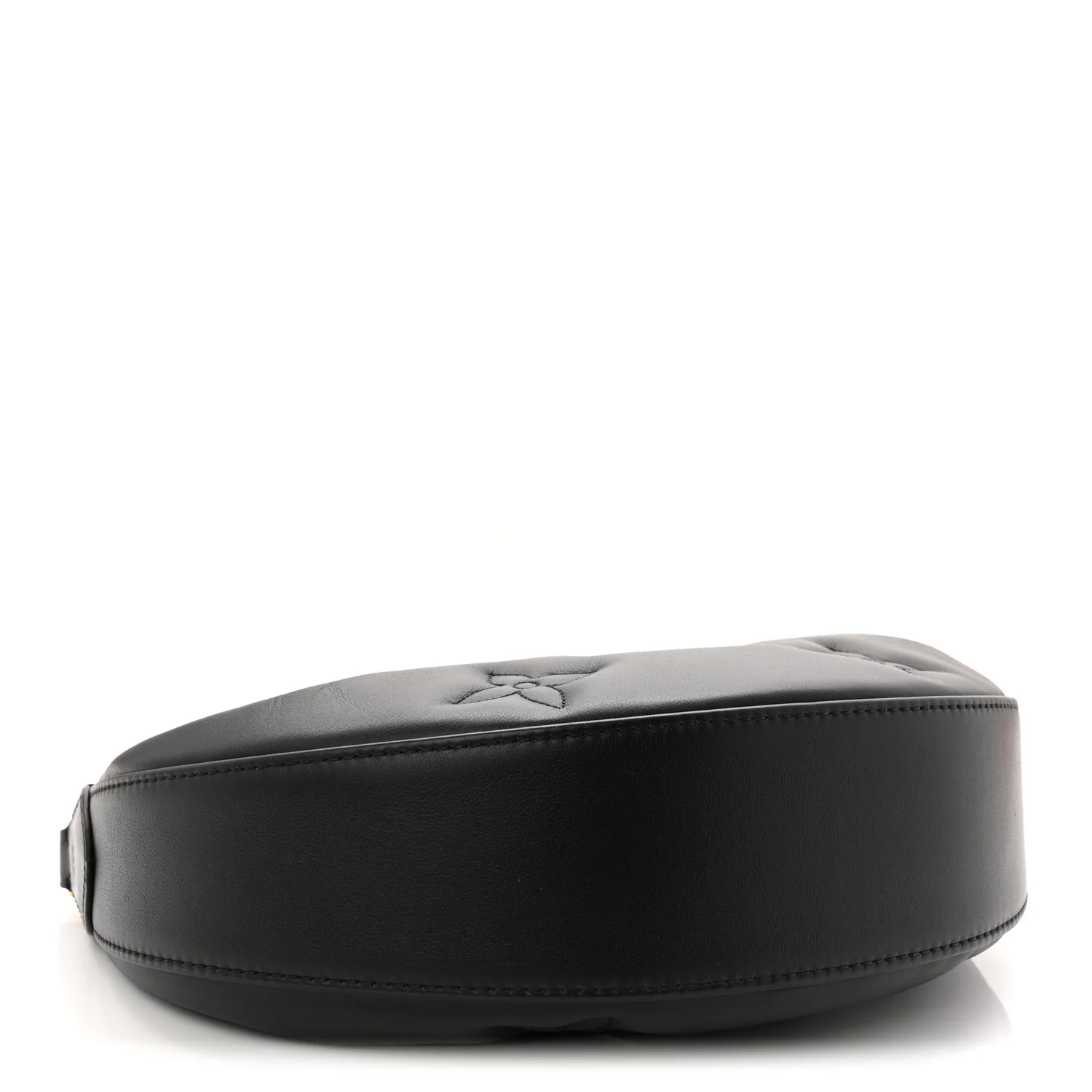 Calfskin Bubblegram Over The Moon Black - Top Club