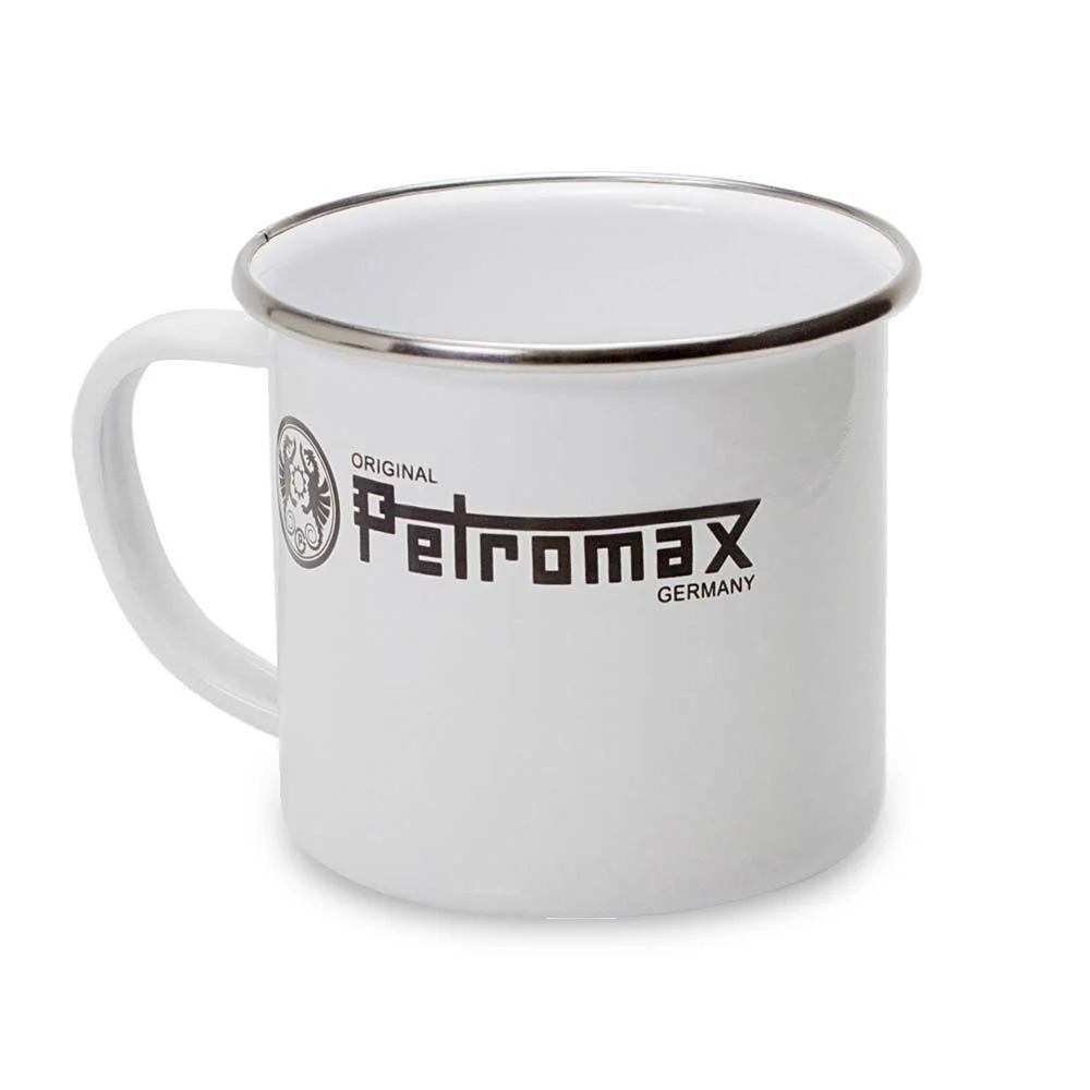 Petromax Enamel Tasse 360 ​​ml - White enamel mug
