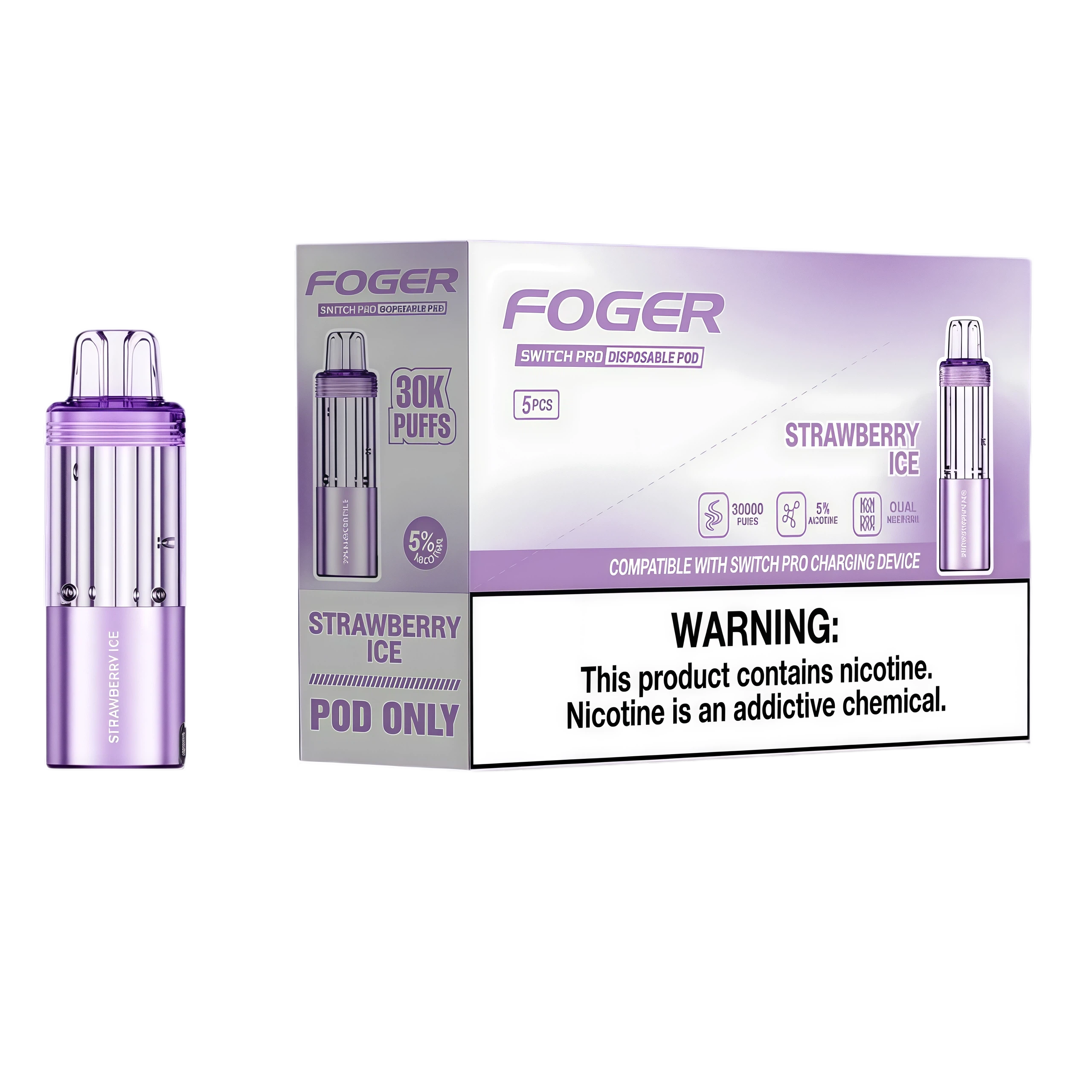Strawberry Ice - Foger Vapes