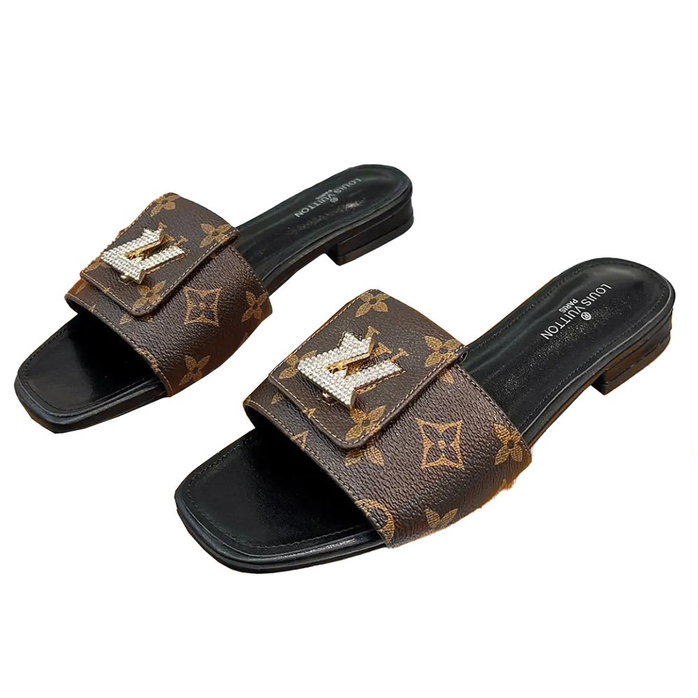 Louis Vuitton LV Comfortable Leather Flip-fFops  Slide Sandal (Replica) - Sneaker Replica Workshop