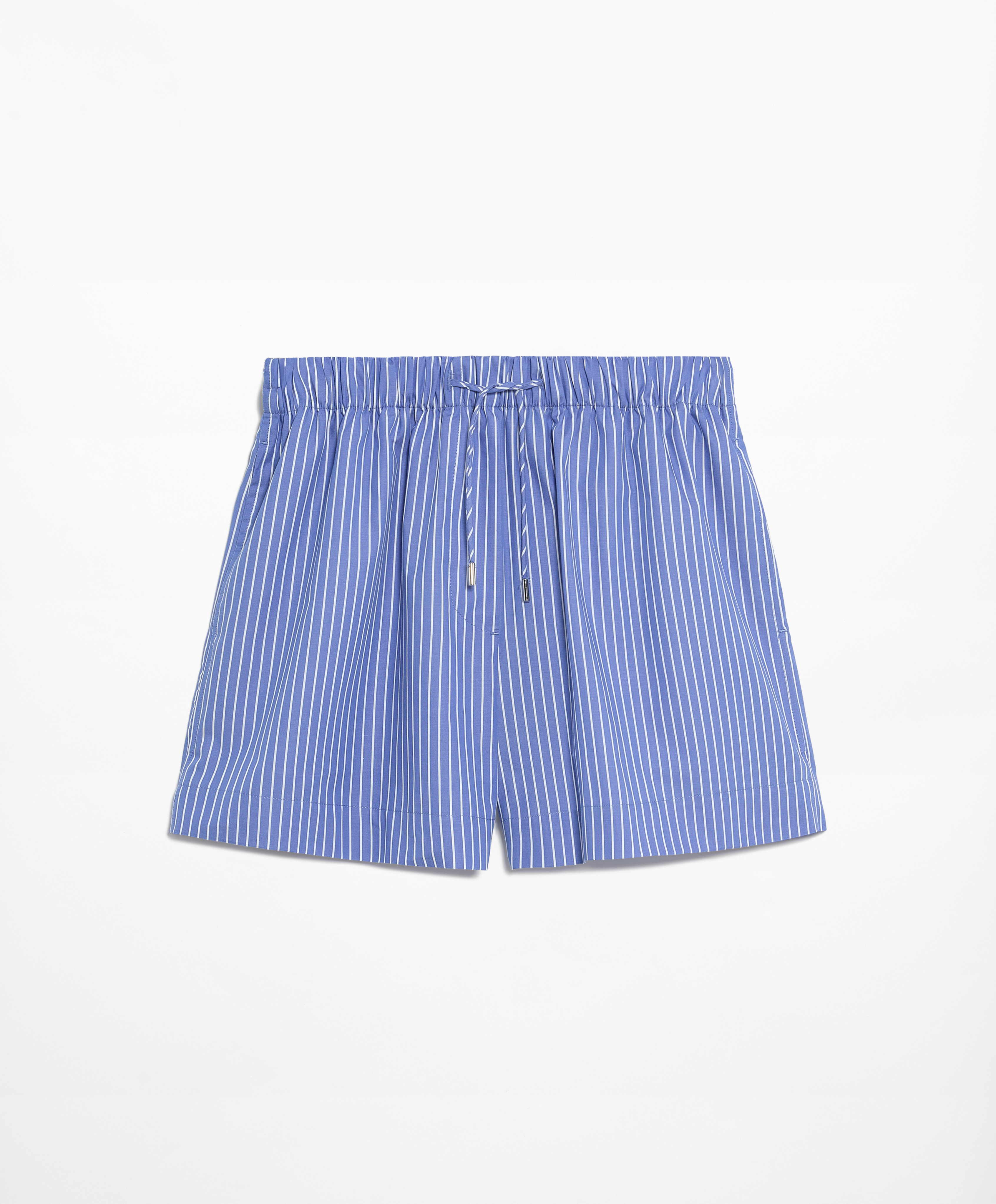 OYSHO Striped 100% cotton shorts