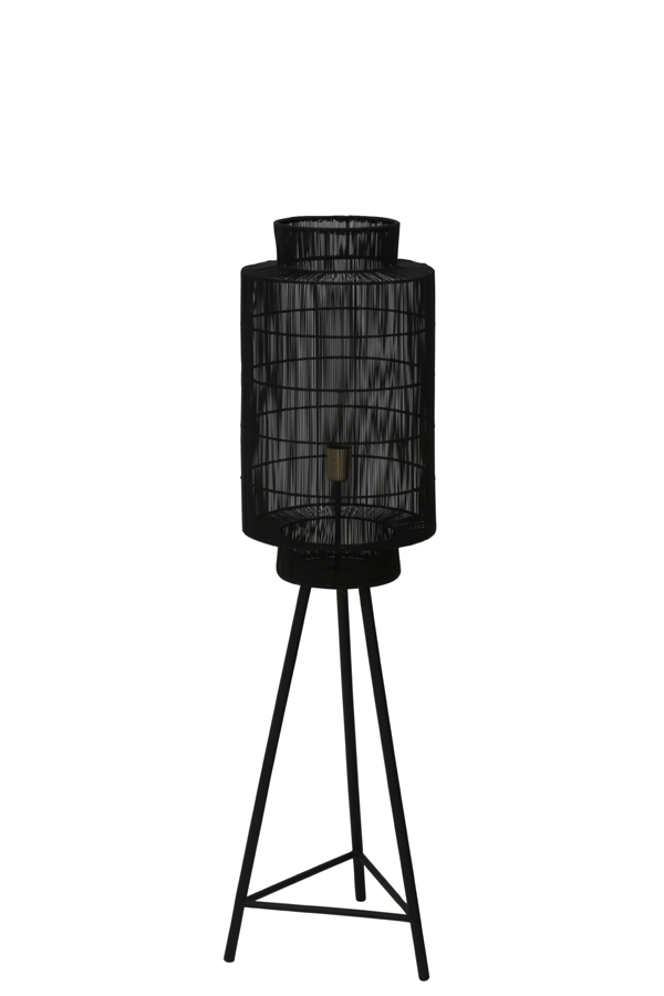 Vloerlamp zwart Stripe