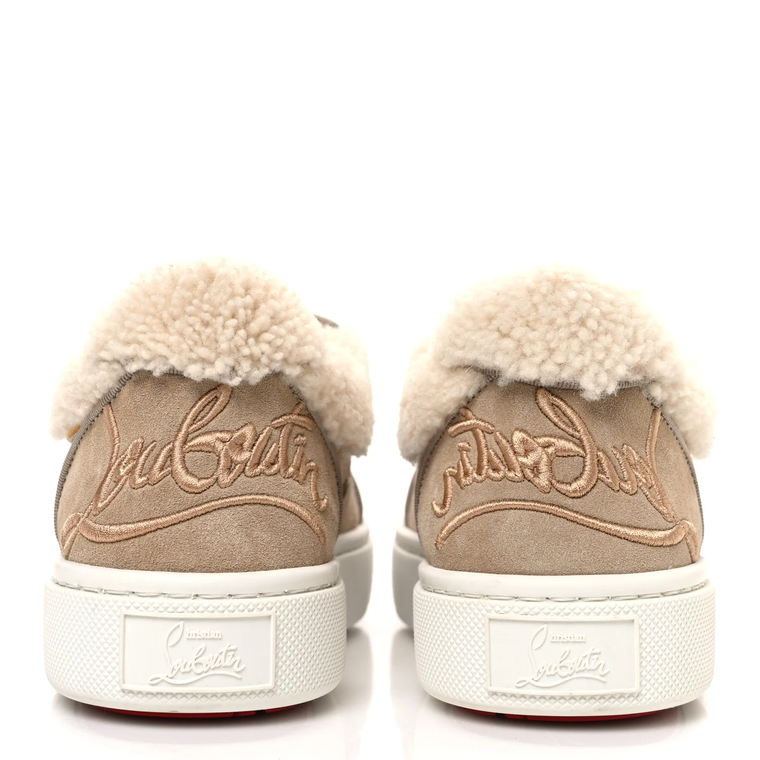 Suede Shearling Fun Vierissima Flat Sneakers 38 Atlas - Top Club