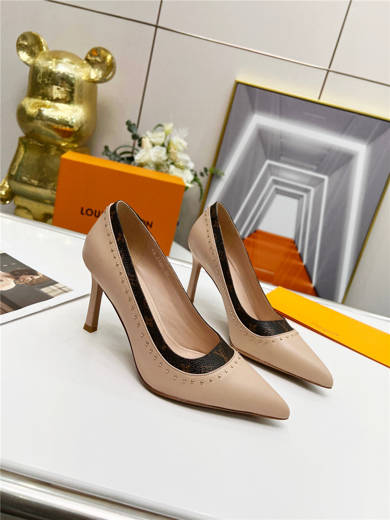 louis vuitton LV logo leather shoes - Sneaker Replica Workshop