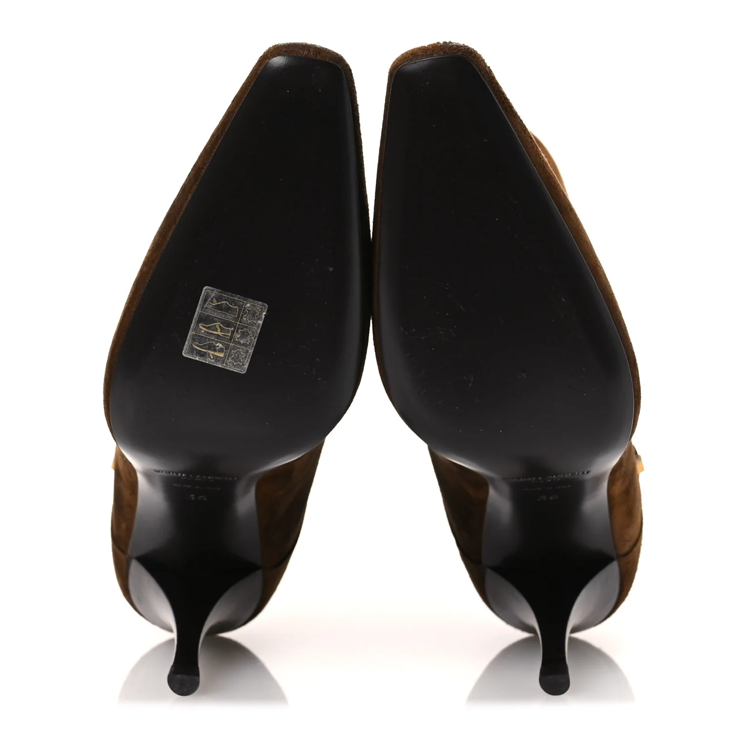 Suede Vicky 90 Booties 36 Land - Top Club