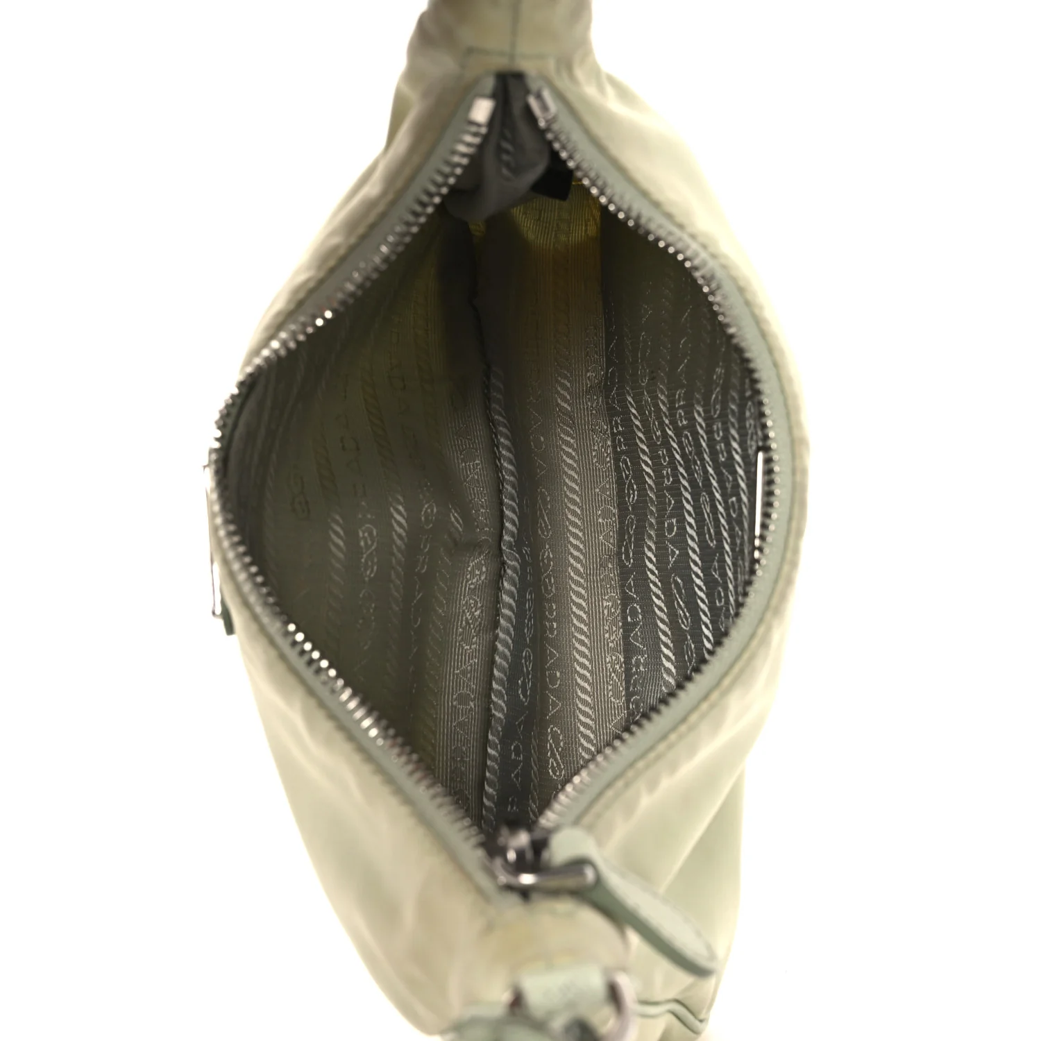 Re-Nylon Saffiano Re-Edition 2005 Shoulder Bag Acqua - Top Club