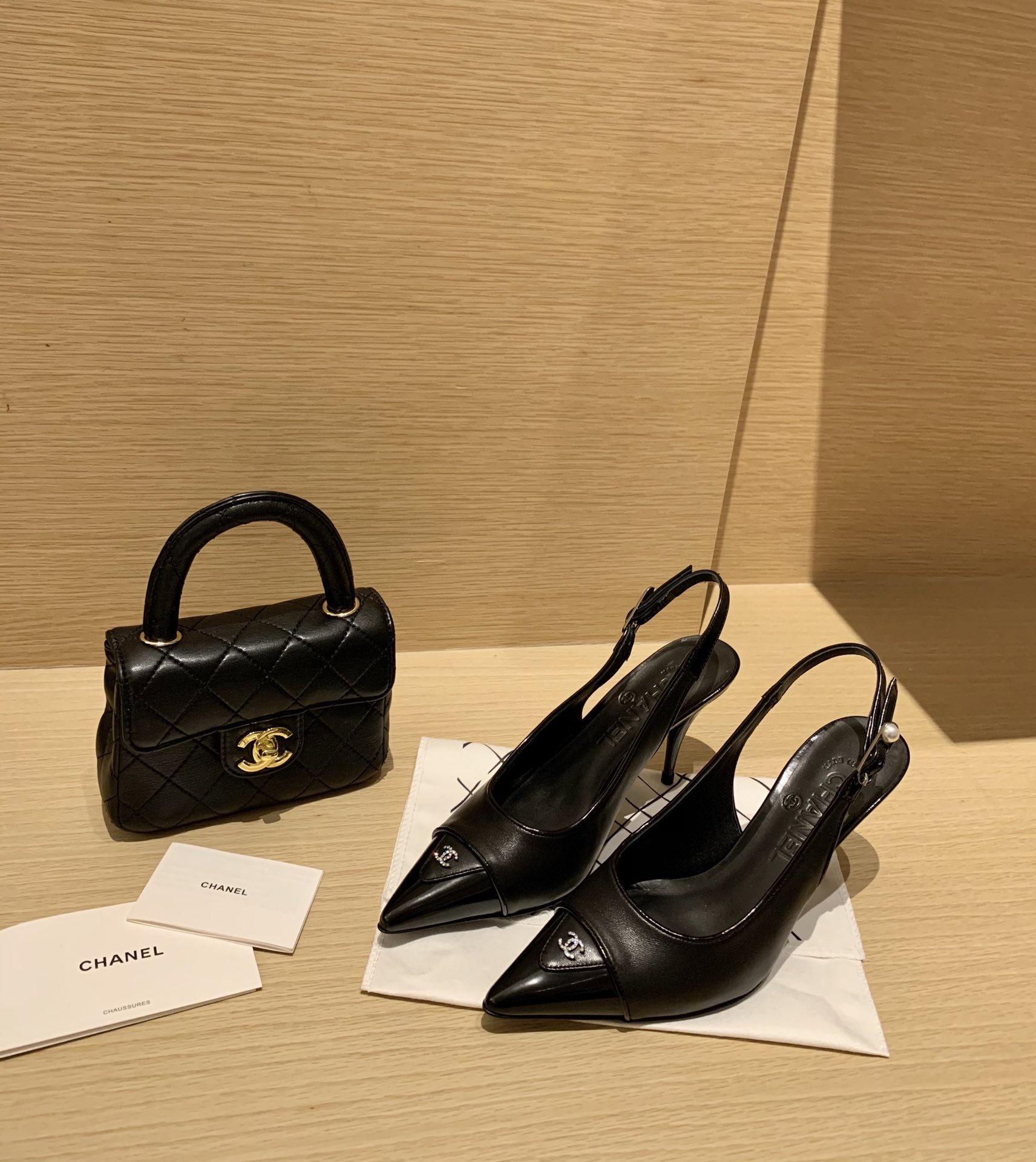 CHANEL SLINGBACK 48 7CM - Sneaker Replica Workshop