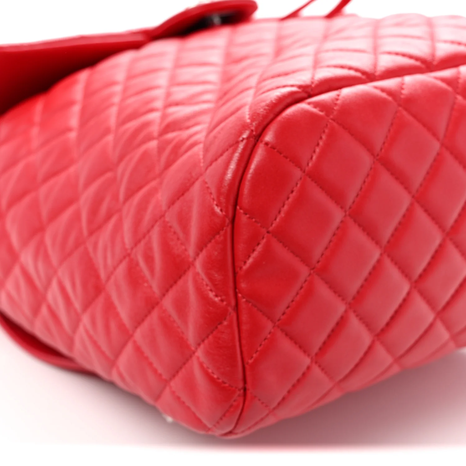 Lambskin Quilted Large Urban Spirit Backpack Red - Top Club