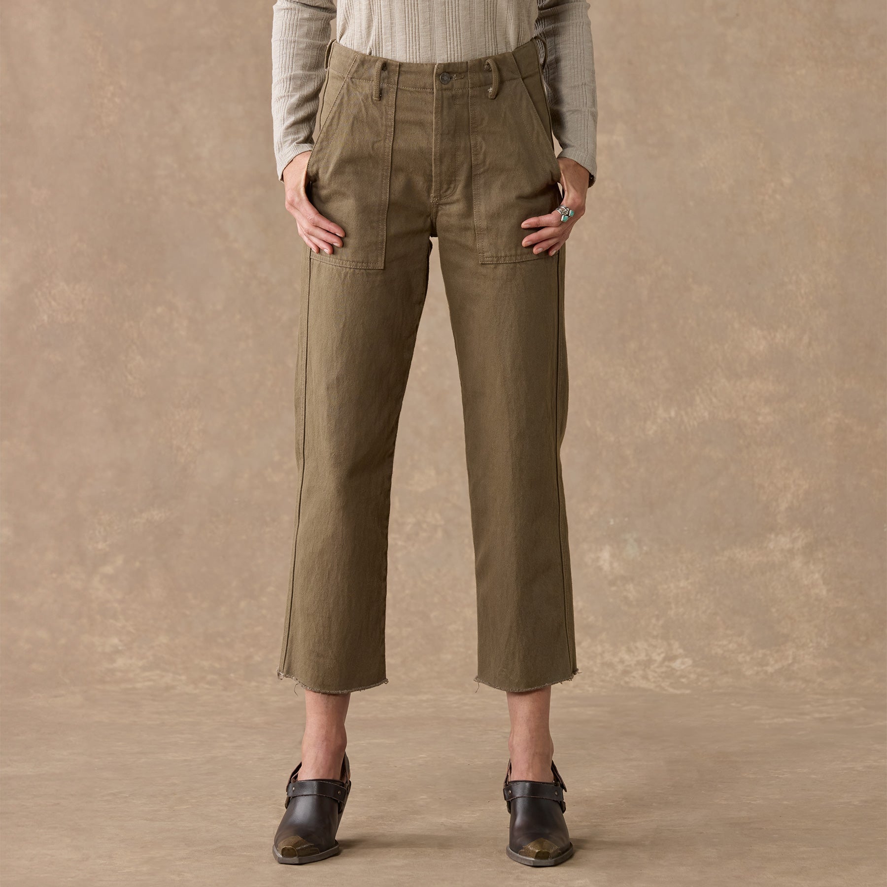 Ashley Twill Patch Pocket Jean - Sundance Living